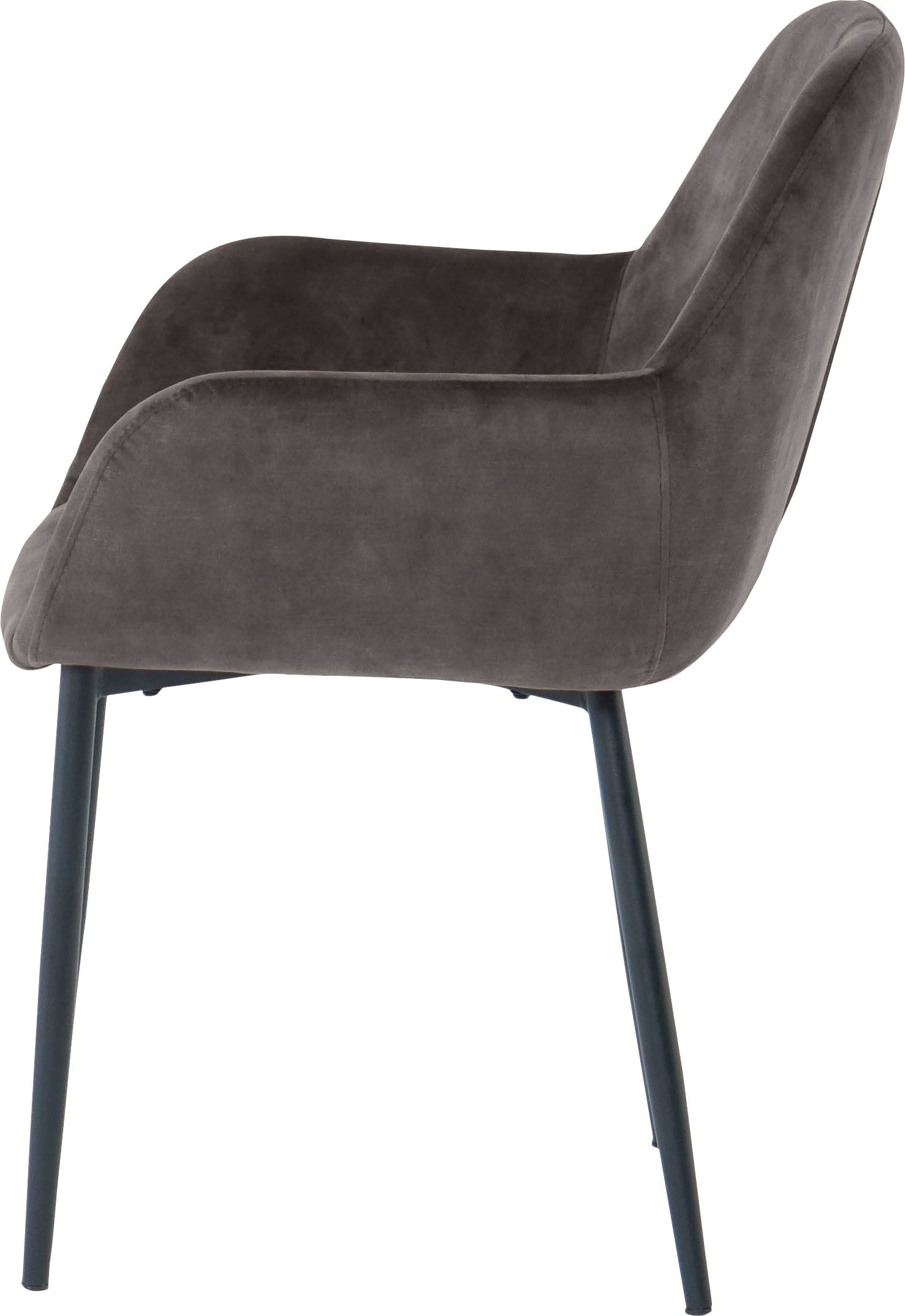 SIT Armlehnstuhl, (Set), 2 St., Samt, glamouröser Bezug in Samtoptik