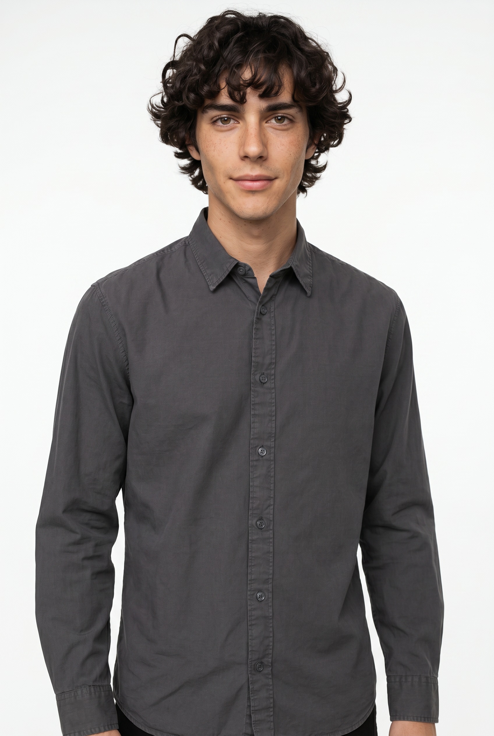 Jack & Jones Langarmhemd »JJECHARGE FADED SHIRT LS NOOS«