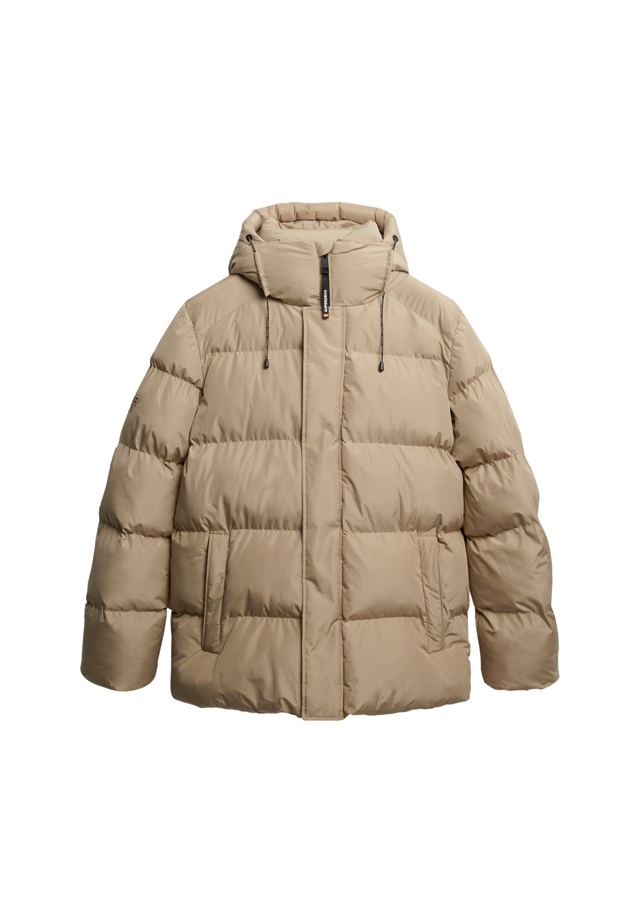 Superdry Steppjacke »HOODED 5 BAFFLE SPORTS PUFFER« mit Kapuze