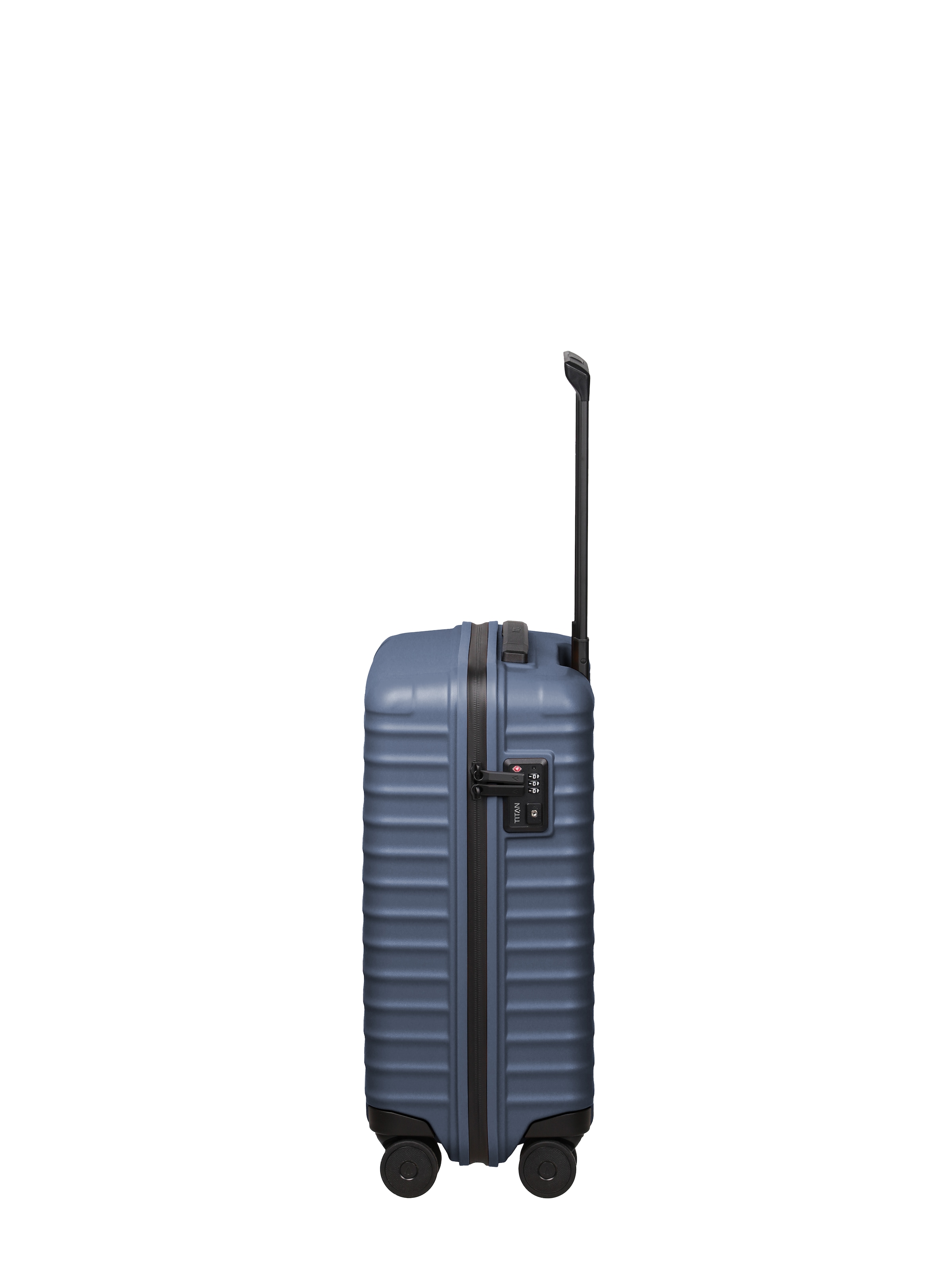 TITAN - Made in Germany Trolley »UPGRADE Koffer Hartschale« 44 l 4 Rollen mit kratzresistenter Oberfläche und cleverer Innenaufteilung