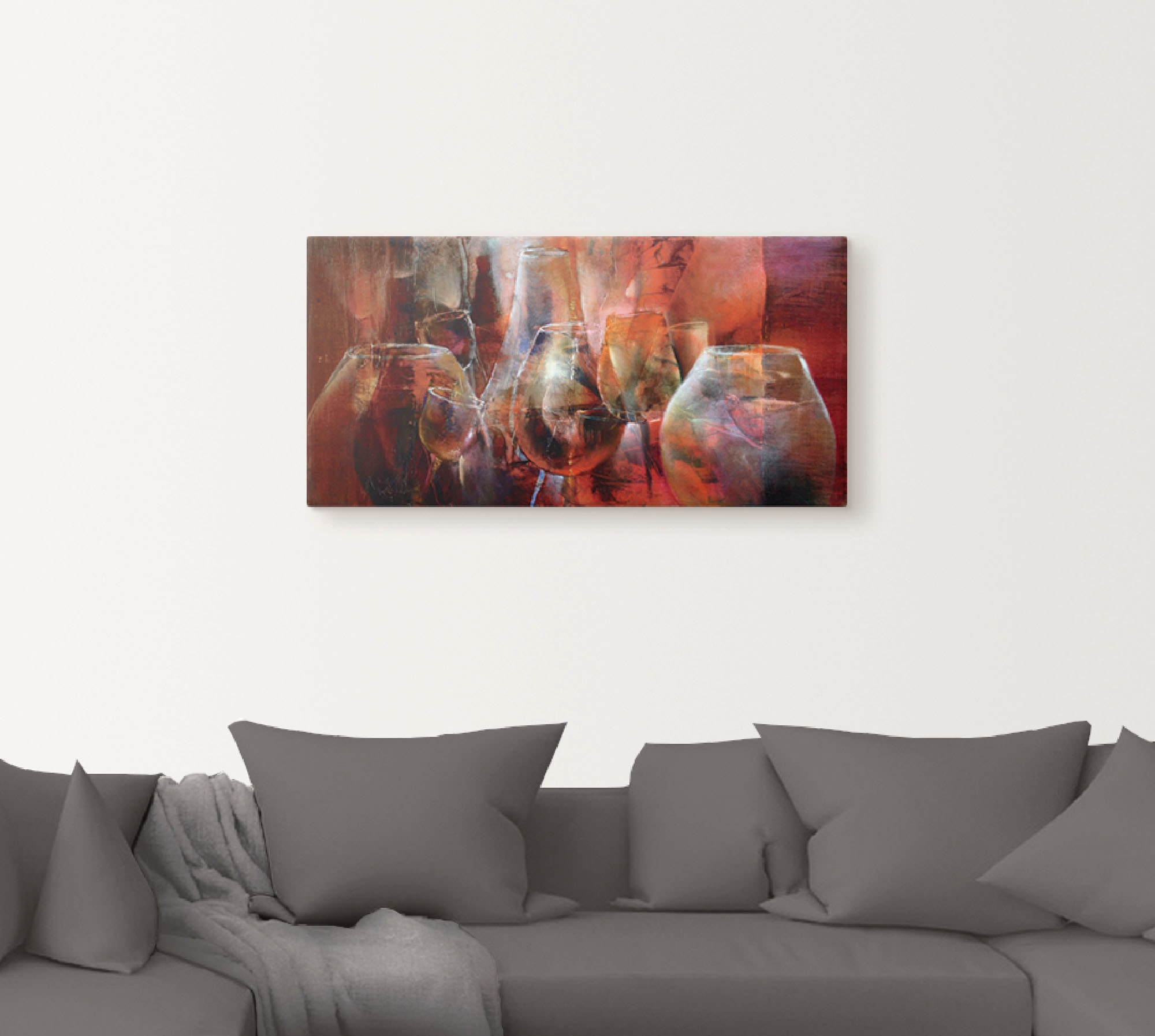 Artland Leinwandbild »Party«, Arrangements, (1 St.), auf Keilrahmen gespannt