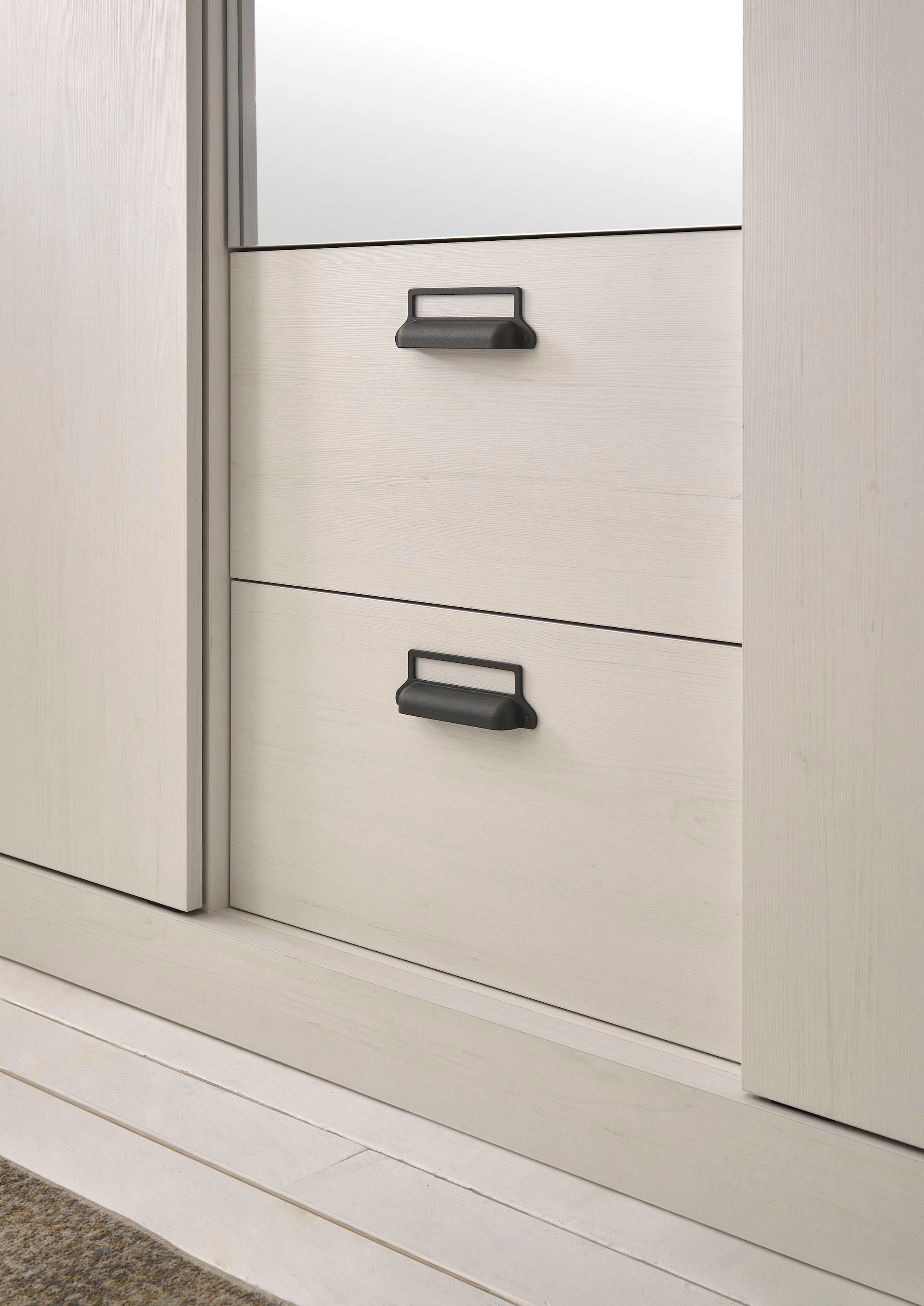 Home affaire Schlafzimmer-Set »SHERWOOD«, (4 tlg.), Liegefläche 140x200cm, Schrank 3-trg. 161cm breit