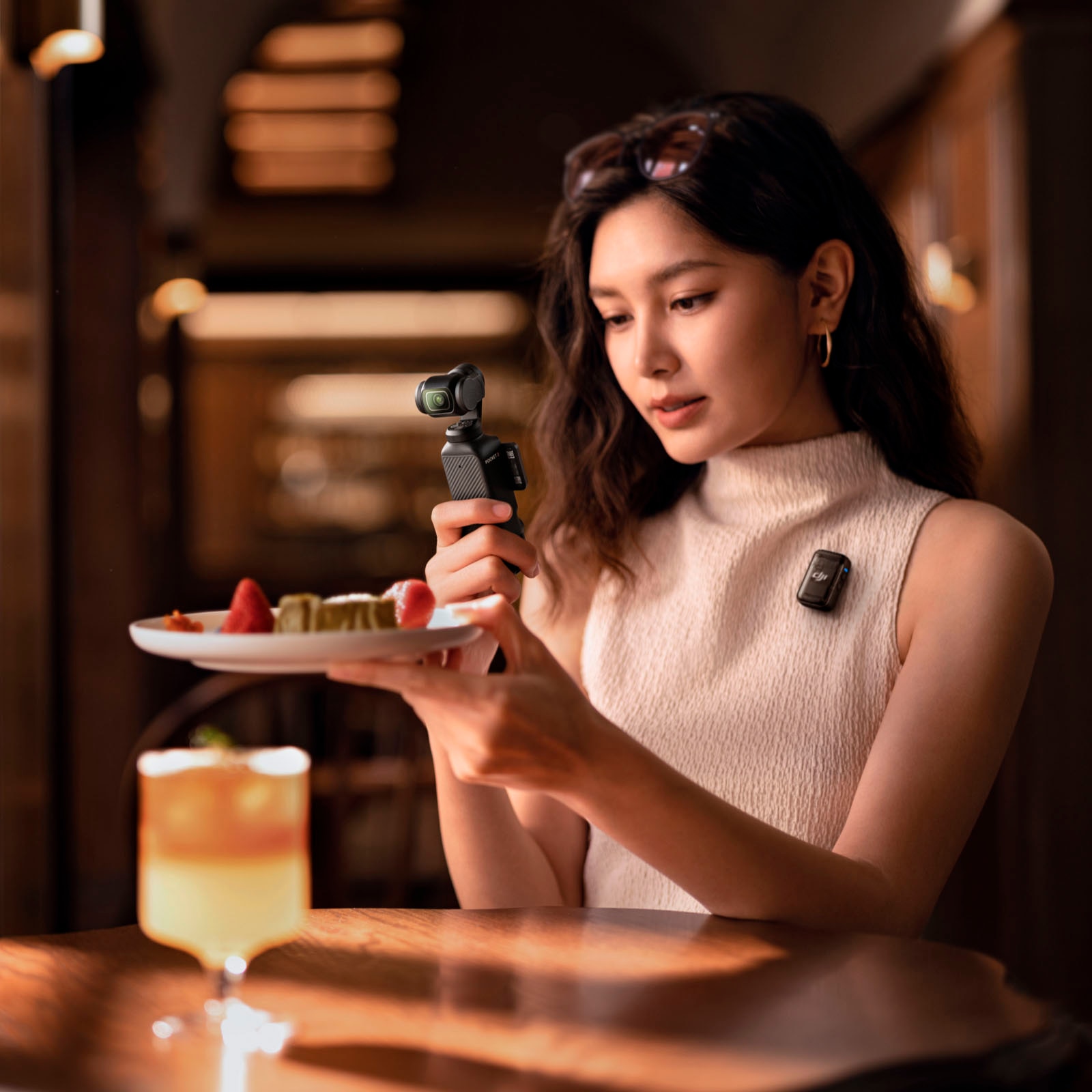 DJI Camcorder »Osmo Pocket 3 Kreativ Combo« 4K Ultra HD Bluetooth