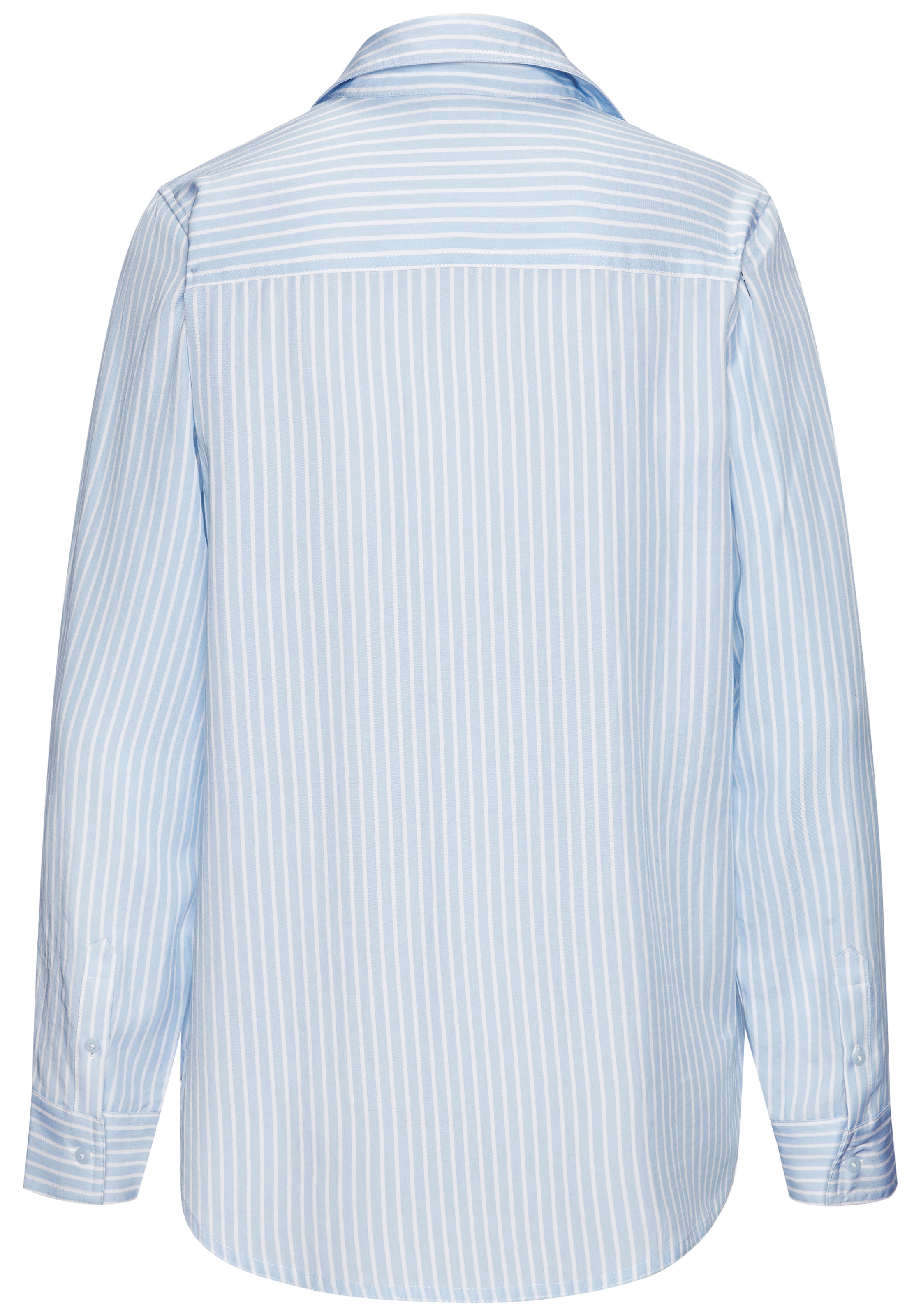 LASCANA Hemdbluse aus Lyocellqualität, Streifenbluse