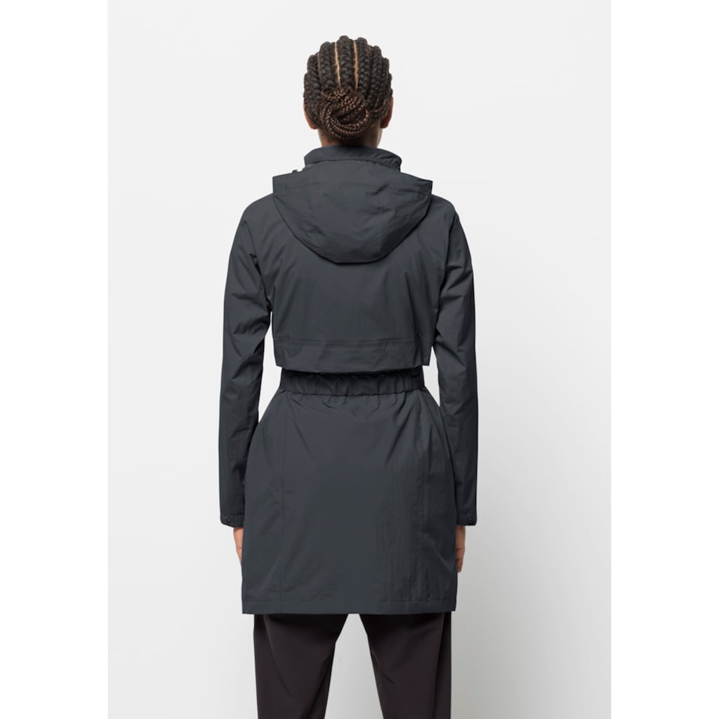 Jack Wolfskin Regenmantel »NORDEN PORT COAT W«