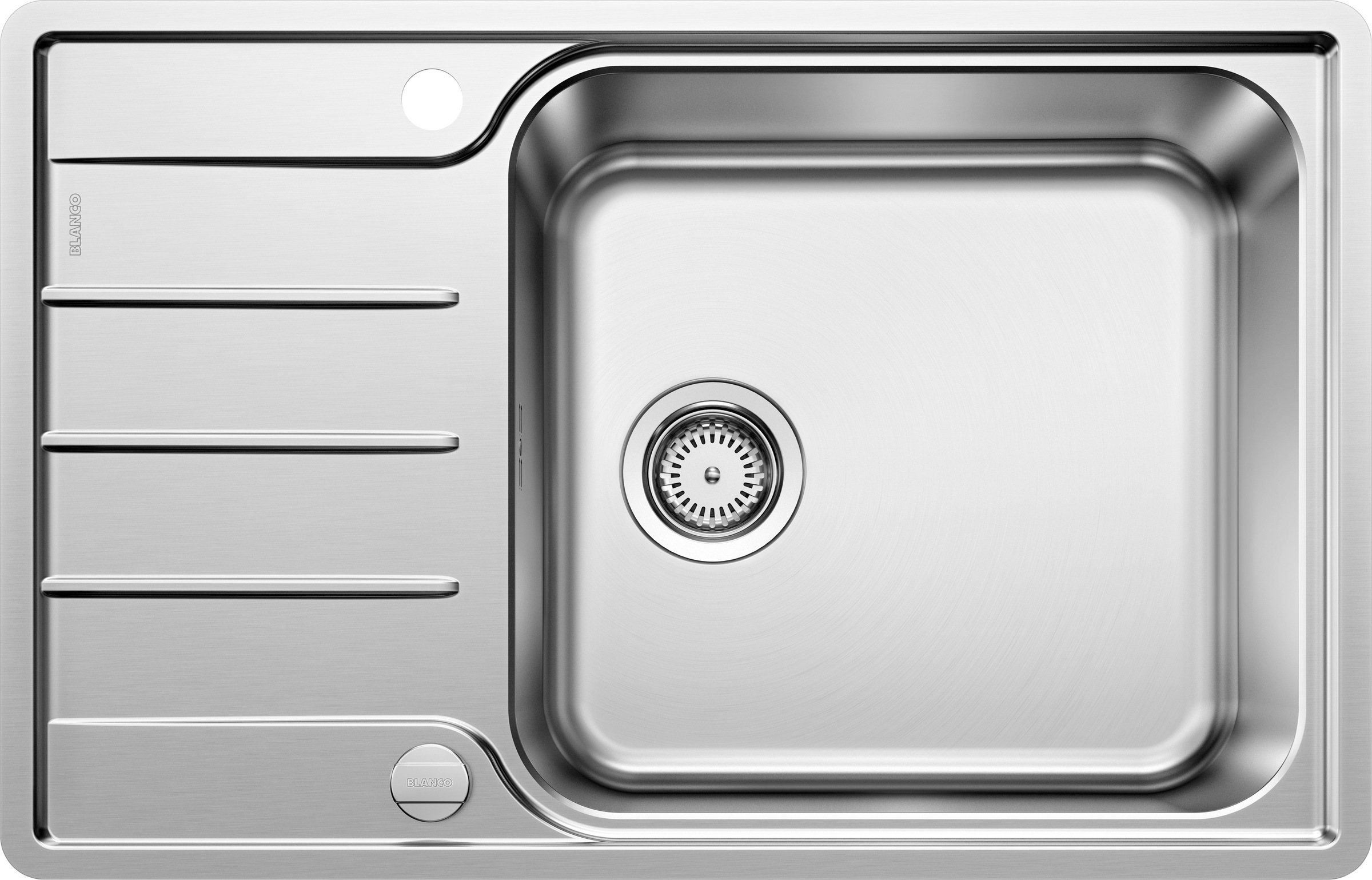 Blanco Edelstahlspüle "LEMIS XL 6 S-IF Compact" 1 Stk. tlg. zum wechselseitigen Einbau geeignet