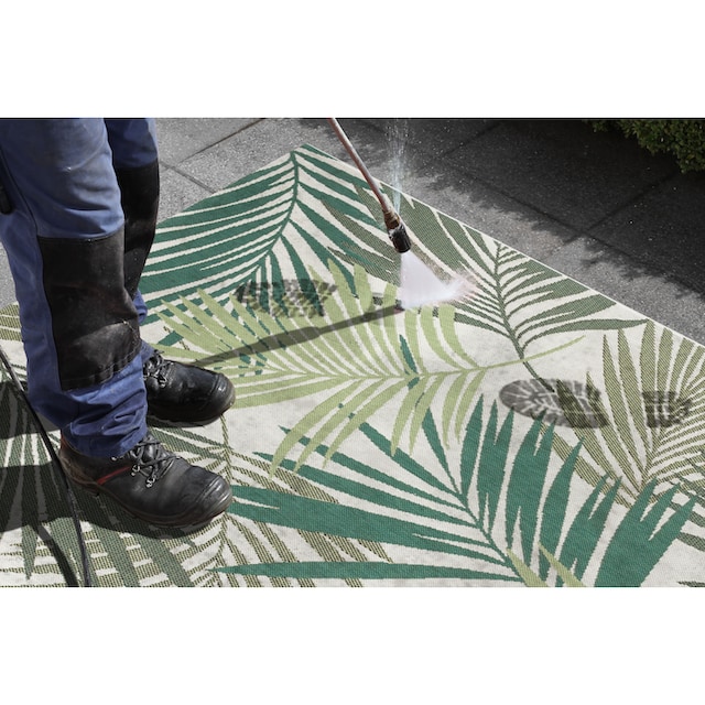 NORTHRUGS Teppich »Vai«, rechteckig, In- & Outdoor, Geometrisches Muster,  Garten, Terrasse, Wohnzimmer
