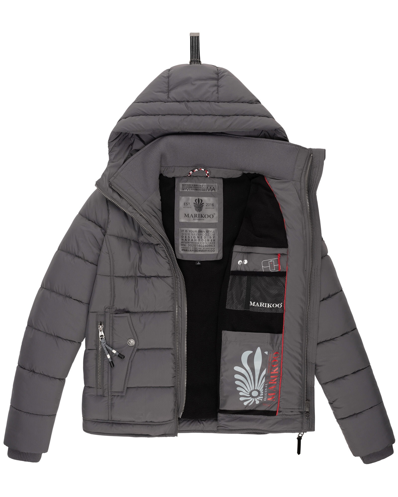 Marikoo Outdoorjacke »Marikoo Taisaa Princess Damen Steppjacke B940«