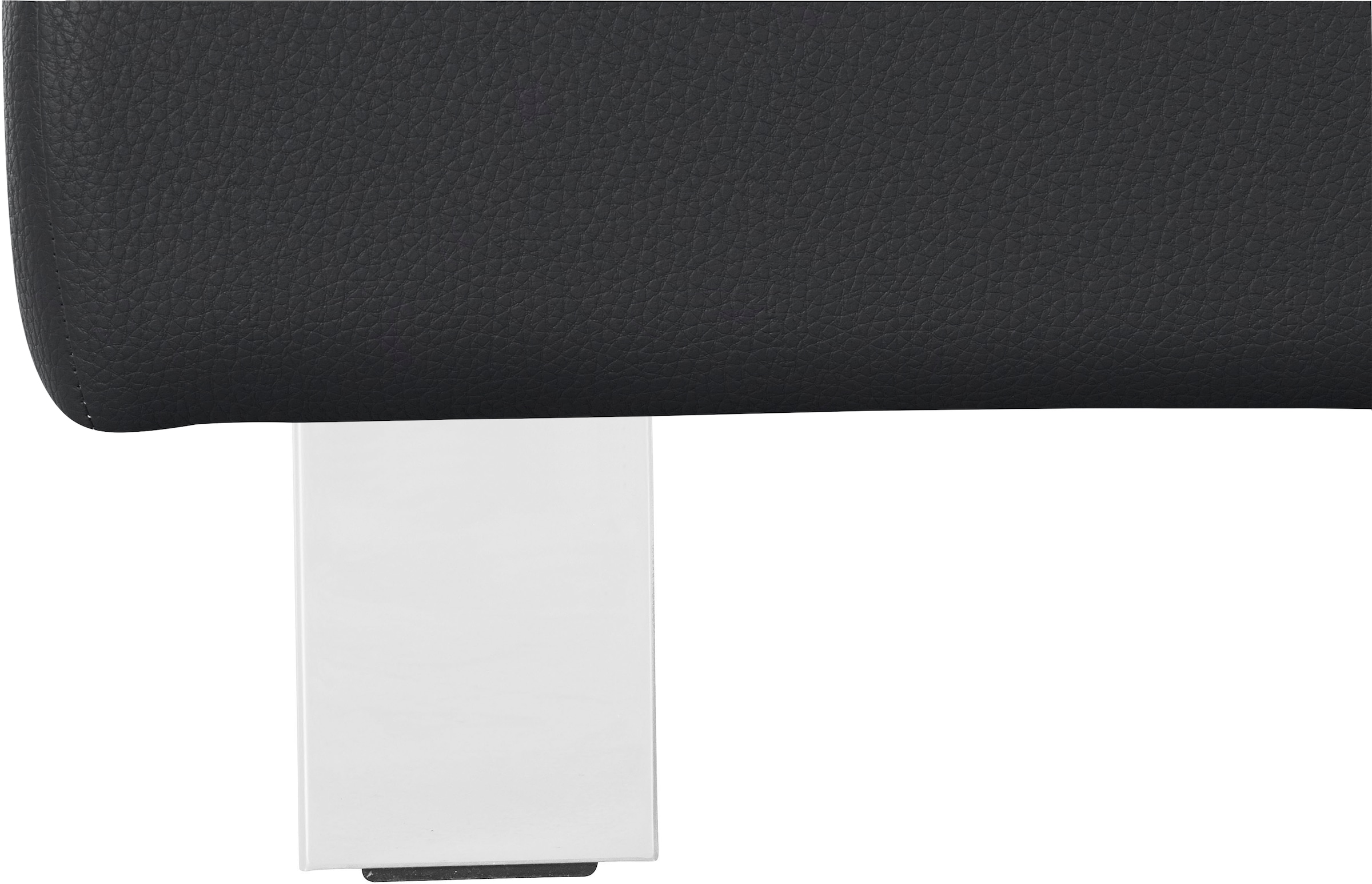 COTTA Hocker »Driver« mit edlen Metallfüßen