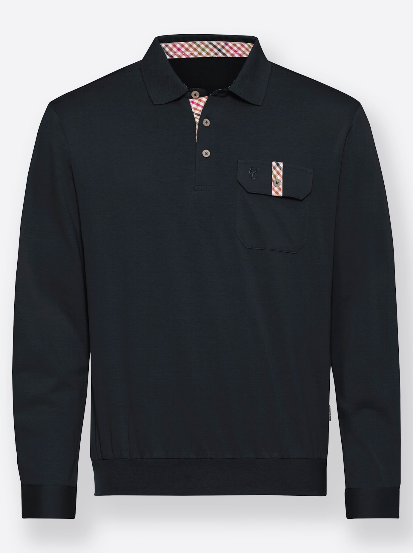 Hajo Poloshirt »Langarm-Poloshirt«, (1 tlg.)