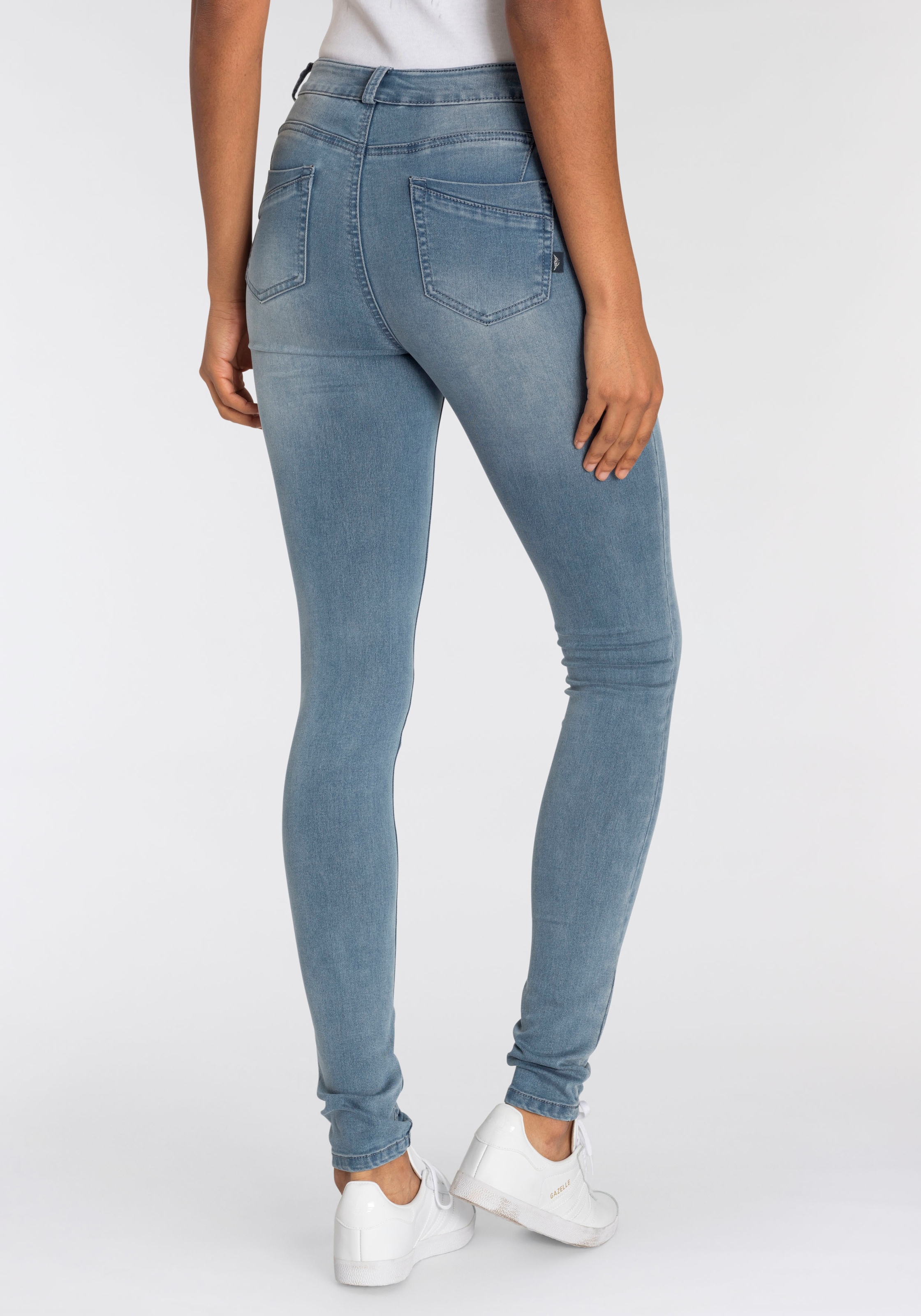 Arizona Skinny-fit-Jeans »Ultra Stretch«, skinny-fit, betonte Taille, shaping-Effekt, high Waist