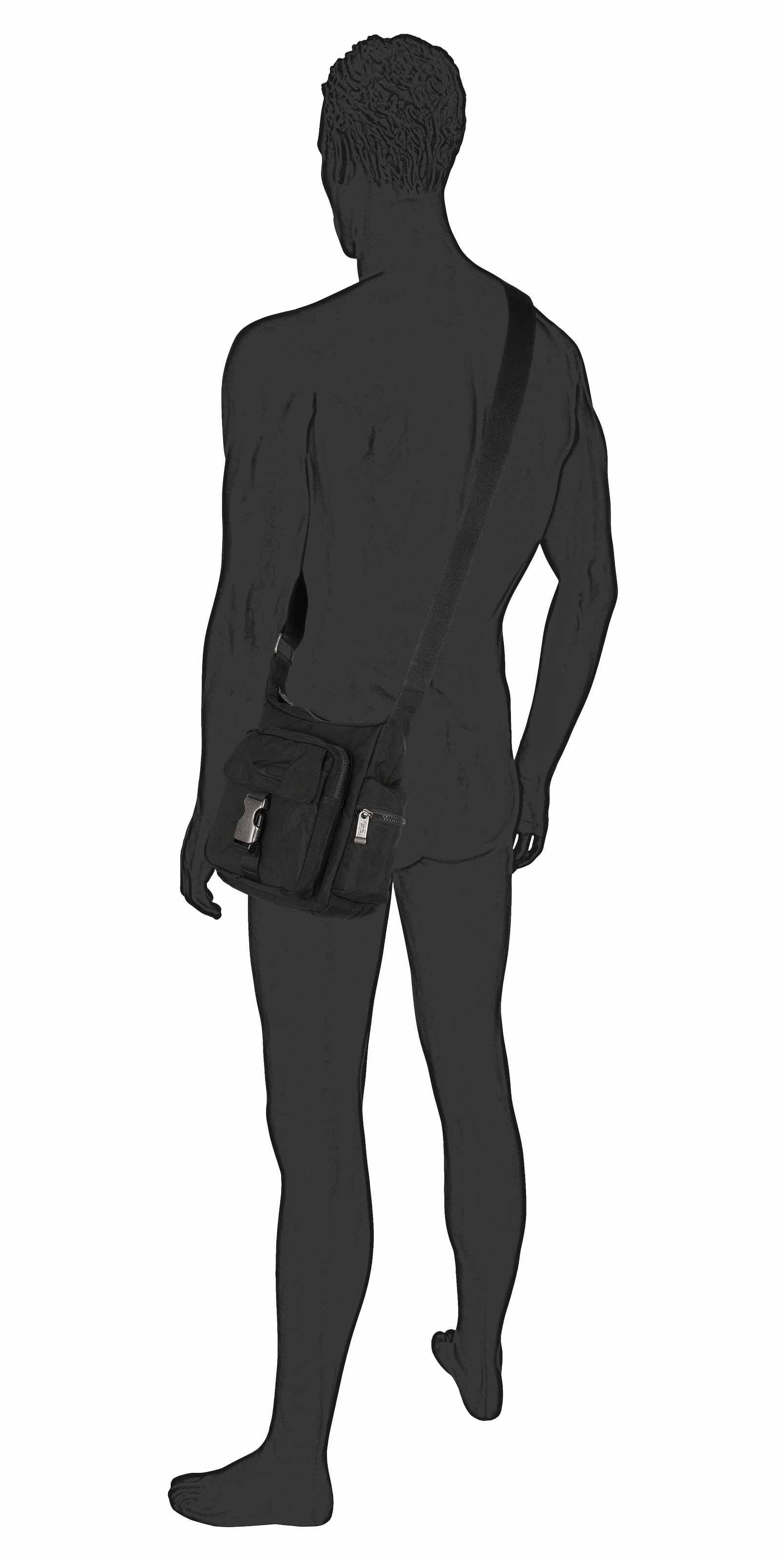 camel active Umhängetasche »Journey« aus leichtem robusten Nylon, funktional perfekt für alle Lebenslagen