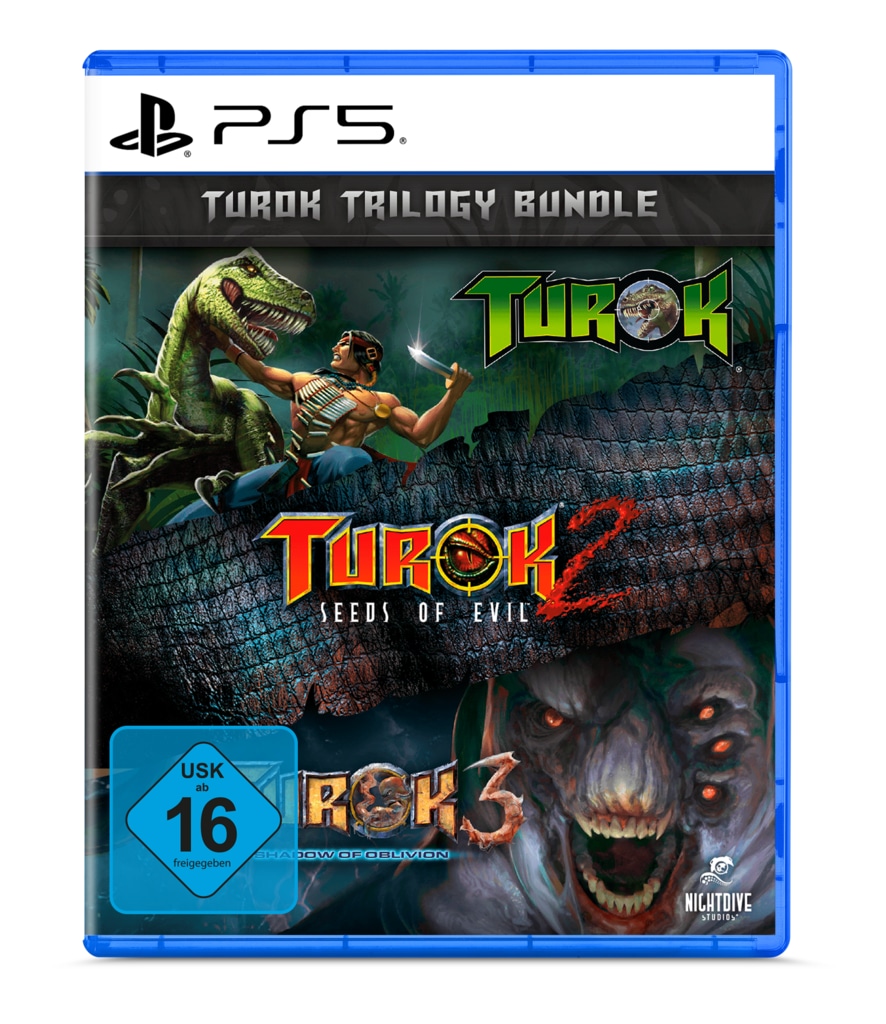 ATARI Spielesoftware "Turok Trilogy Bundle" PlayStation 5