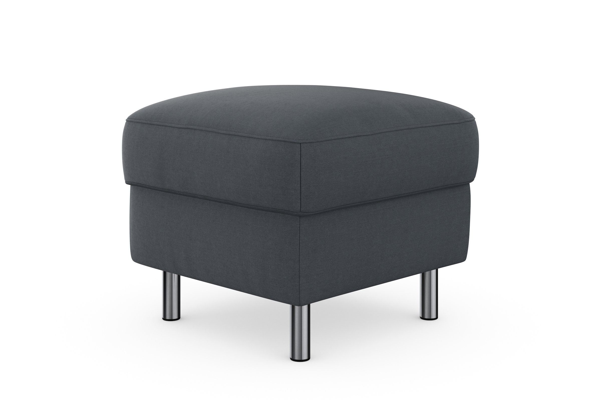 sit&more Stauraumhocker »Sinatra«, Sitzfläche ist abnehmbar, chromfarbene Metallfüße
