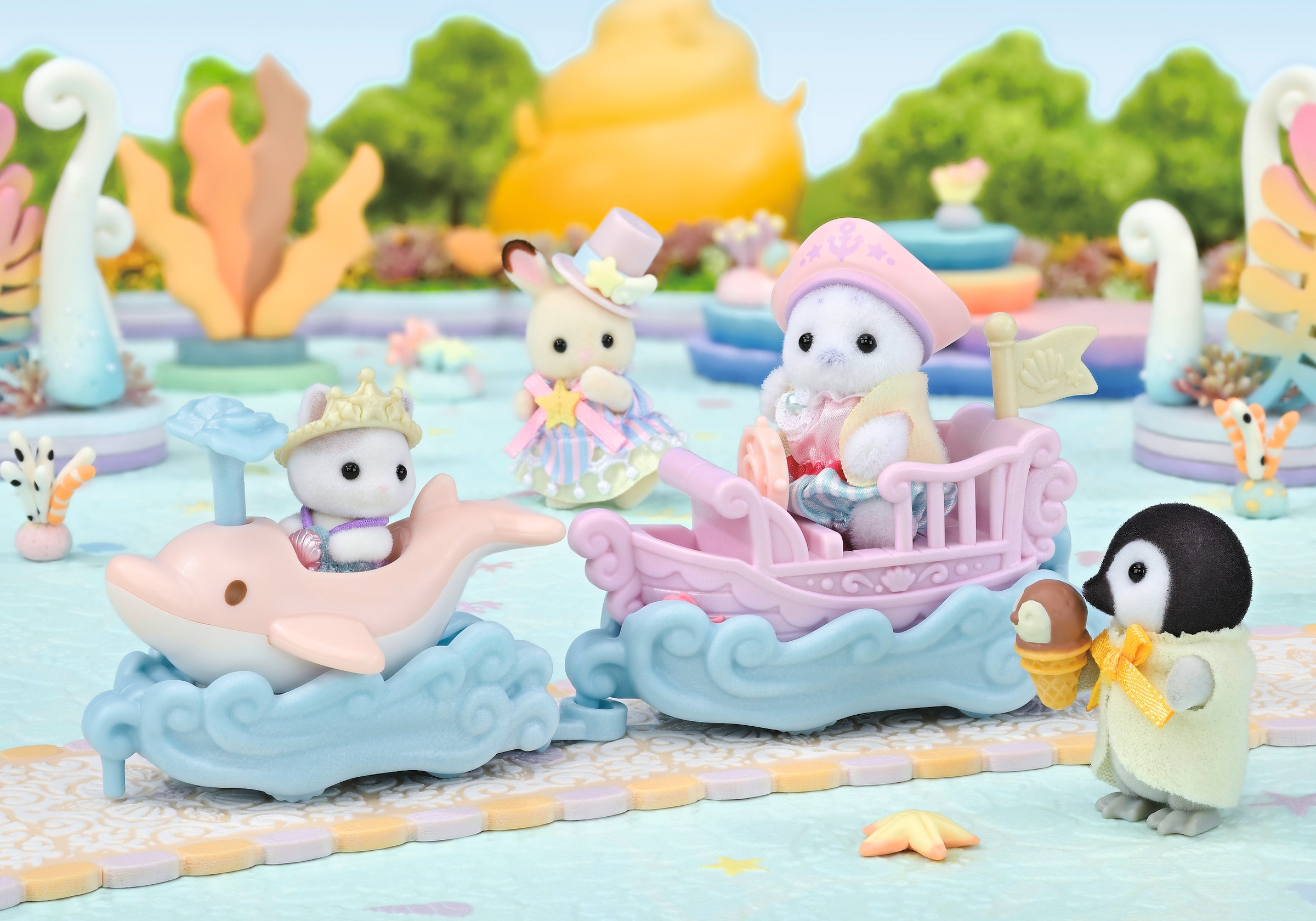 Sylvanian Families Spielwelt »Freizeitpark Spielset Wellenritt (5820)«