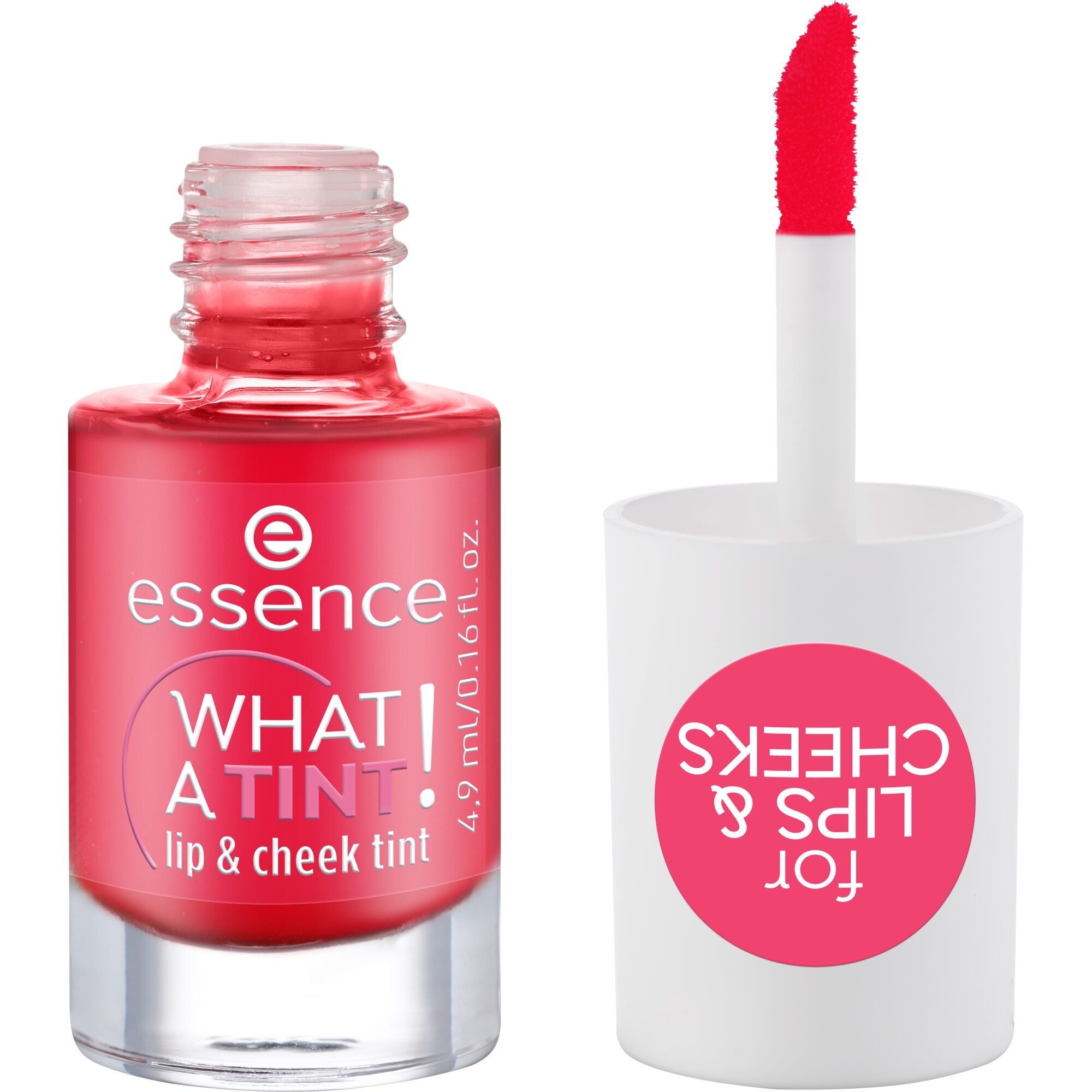 Essence Rouge »WHAT A TINT! lip & cheek tint«, (Set, 3 tlg.), Langanhaltender Halt für dein Make-up mit feiner Sprühnebel-Technik!