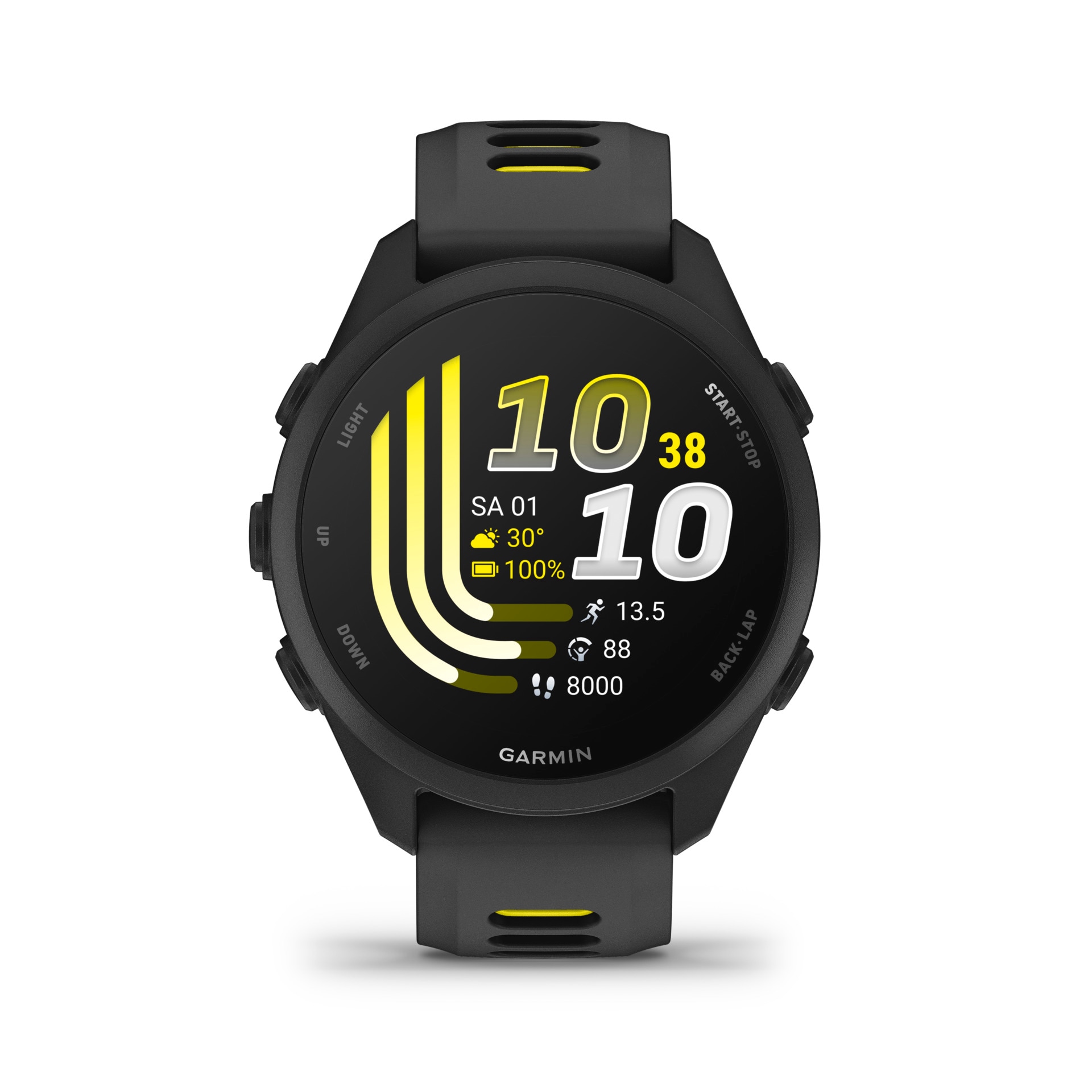 Garmin Smartwatch »Forerunner 170 mit Silikonarmband 20 mm«(/ 1,2 ″)
