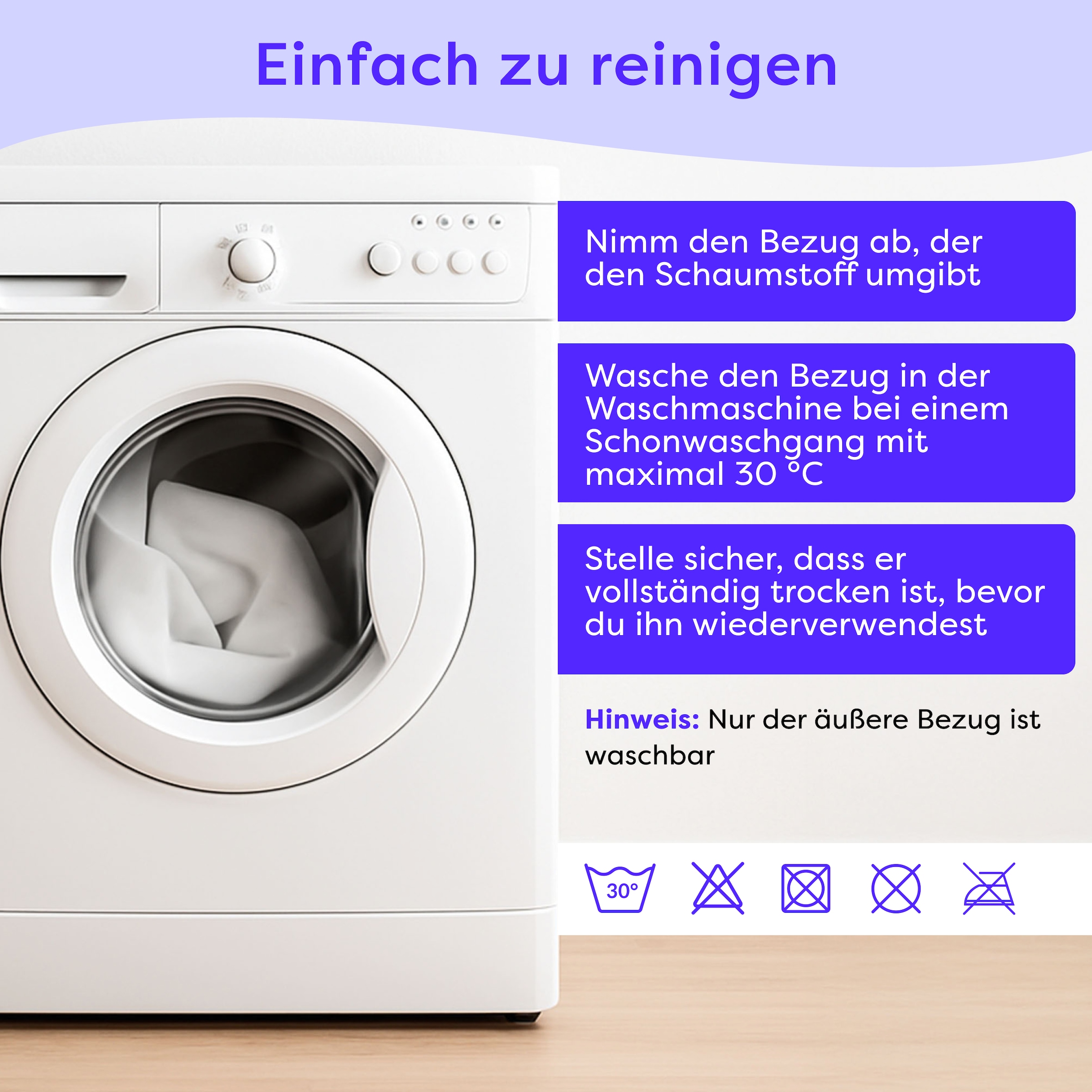 Wolkenfeld Bettwäsche »Wolkenfeld Premium Musselin mit Reißverschluss« 3 tlg. tlg.