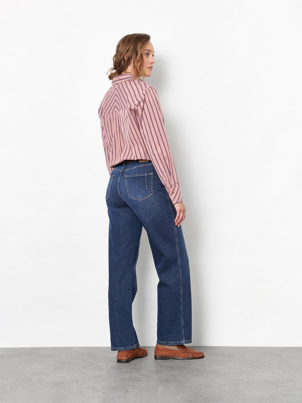 TONI Weite Jeans »Liv Wide« aus Vintage-Denim