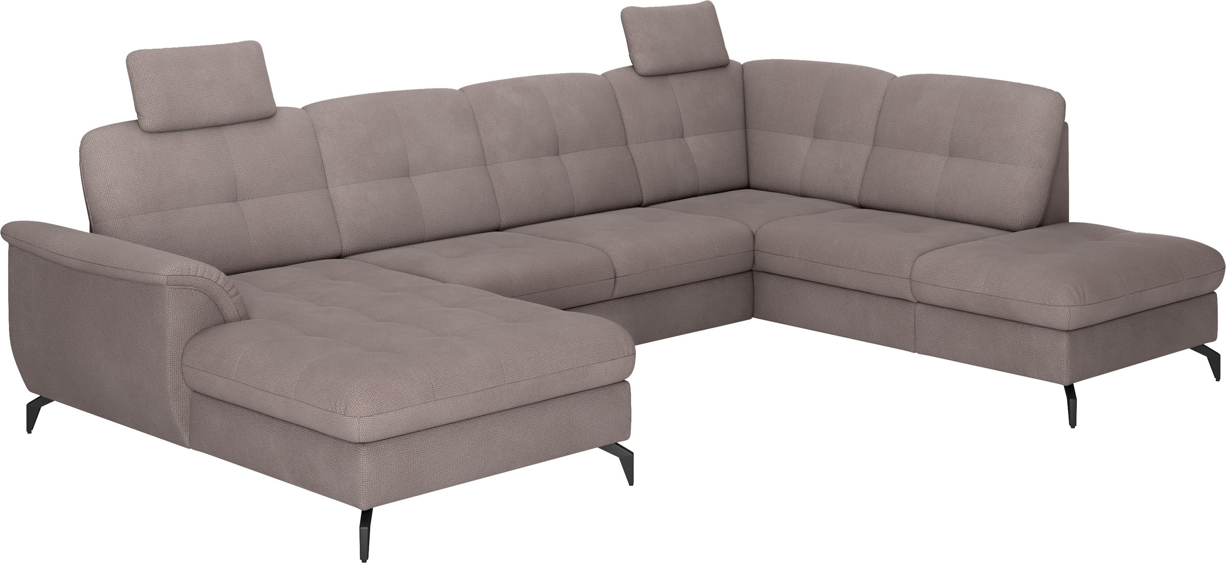 sit&more Wohnlandschaft »Zora U-Form«, wahlweise mit Bettfunktion und Bettkasten