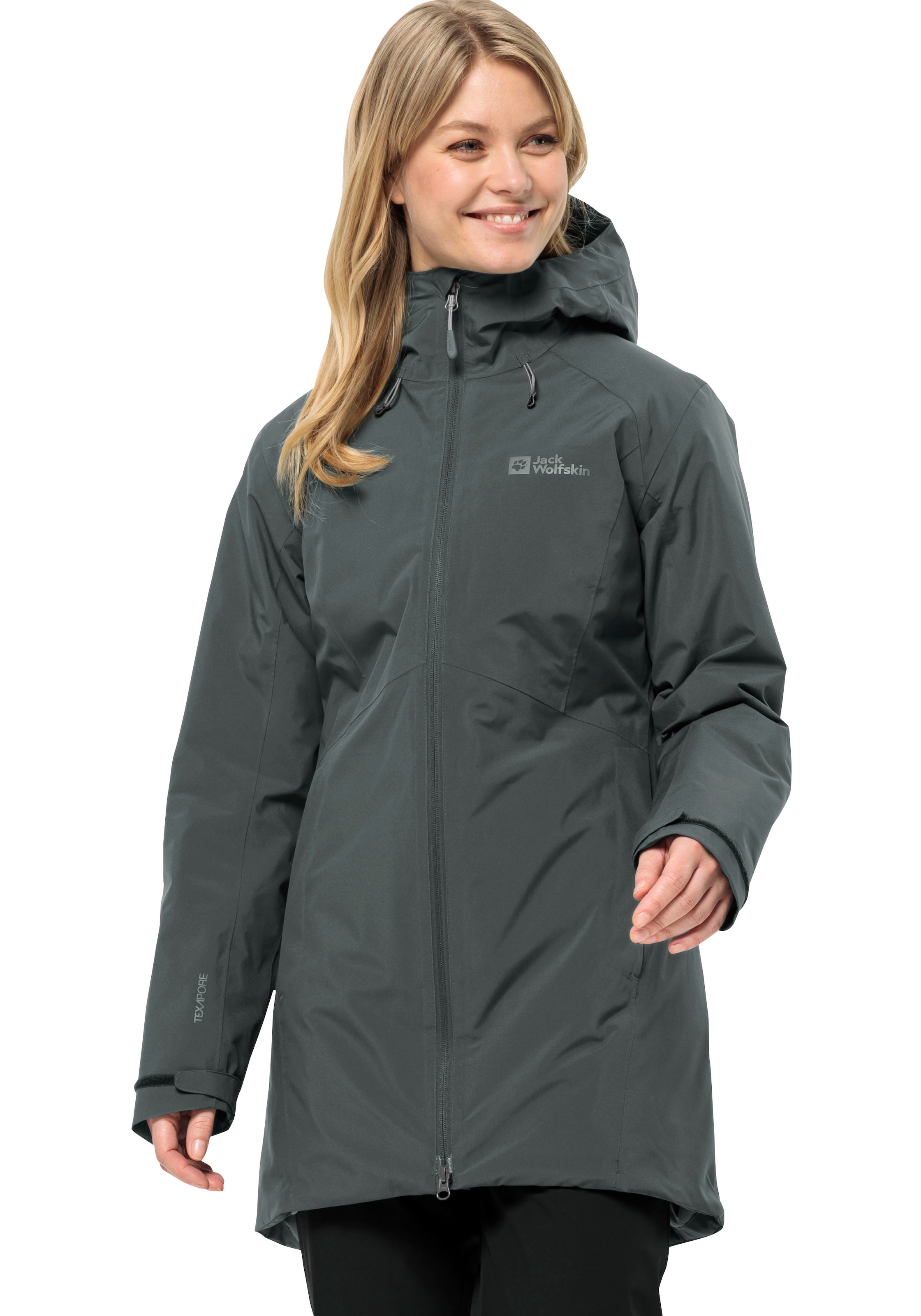 Jack Wolfskin Funktionsmantel »HEIDELSTEIN INS JKT W«, Atmungsaktiv & Wasserdicht & Winddicht