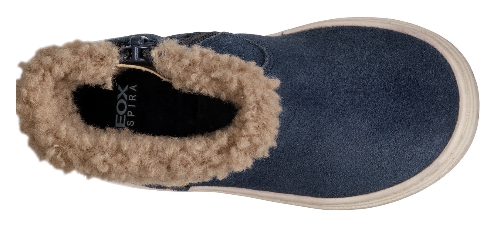 Geox Winterboots »B NASHIK GIRL A«, Klettstiefel, Babystiefel Winterstiefel mit süßem Patch