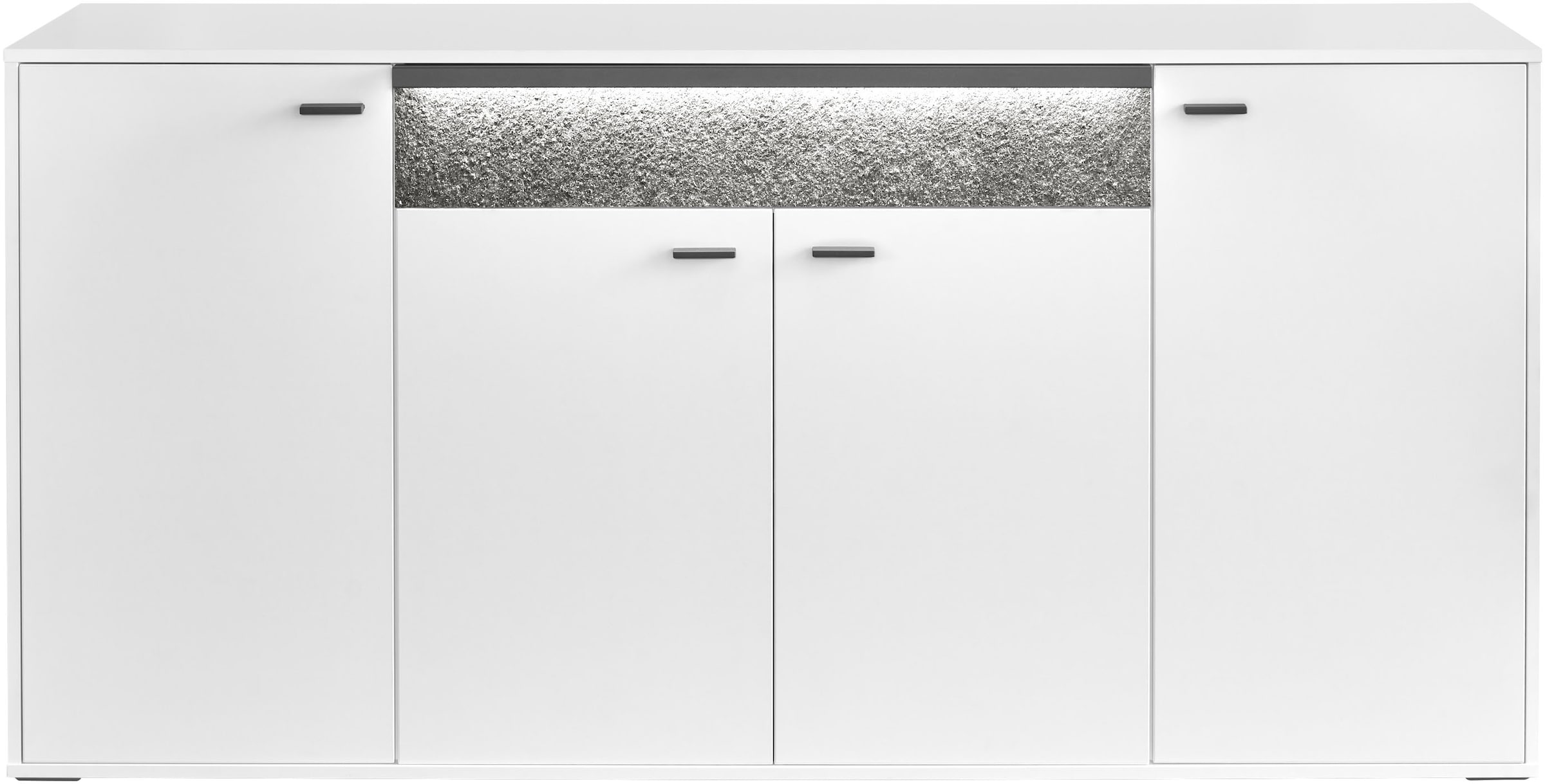 set one by Musterring Sideboard »Deltona«, inklusive Beleuchtung, Schubkasten als Zierelement, B184 x H89 cm