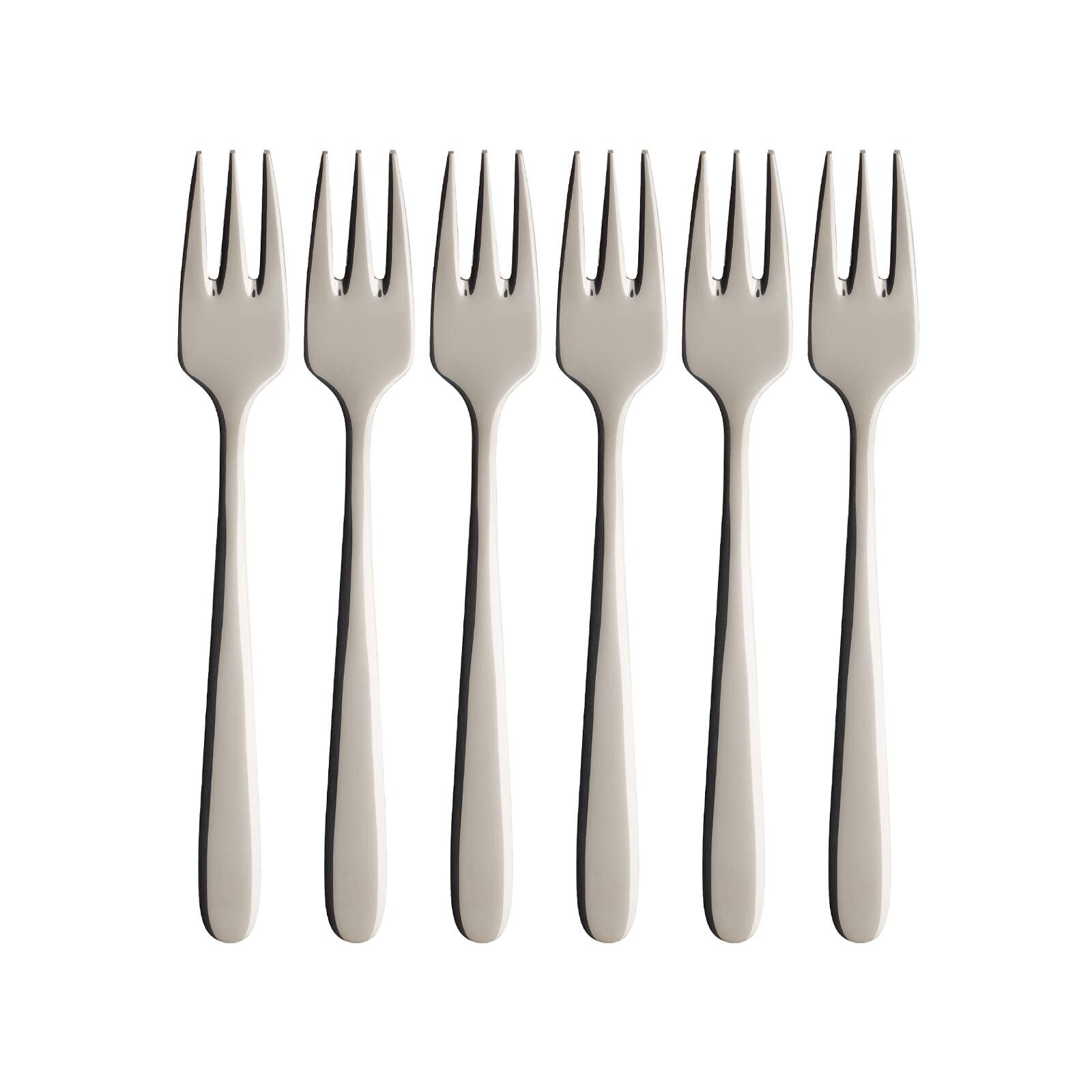 Villeroy & Boch Besteck-Set "Kuchengabeln Daily Line silber"