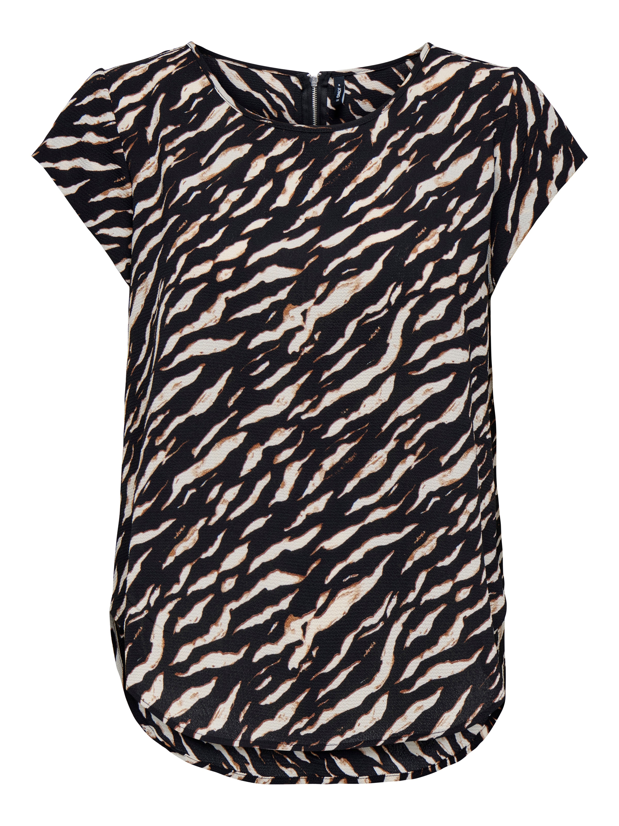 ONLY Shirtbluse »ONLVIC S/S AOP TOP NOOS PTM« mit Allover Druck