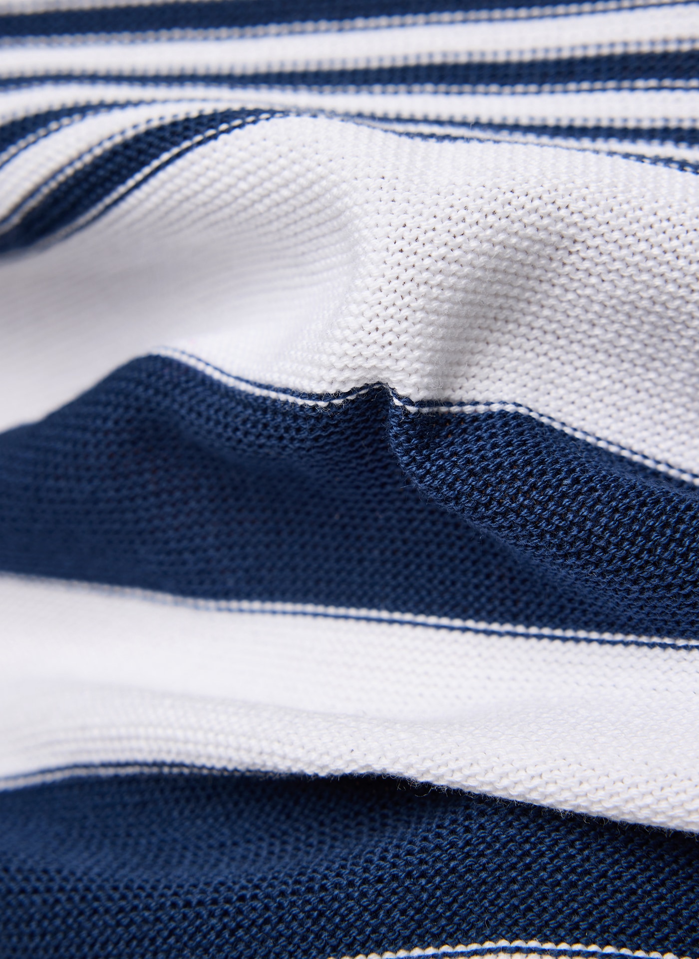 Rabe Rundhalspullover mit Streifen Muster