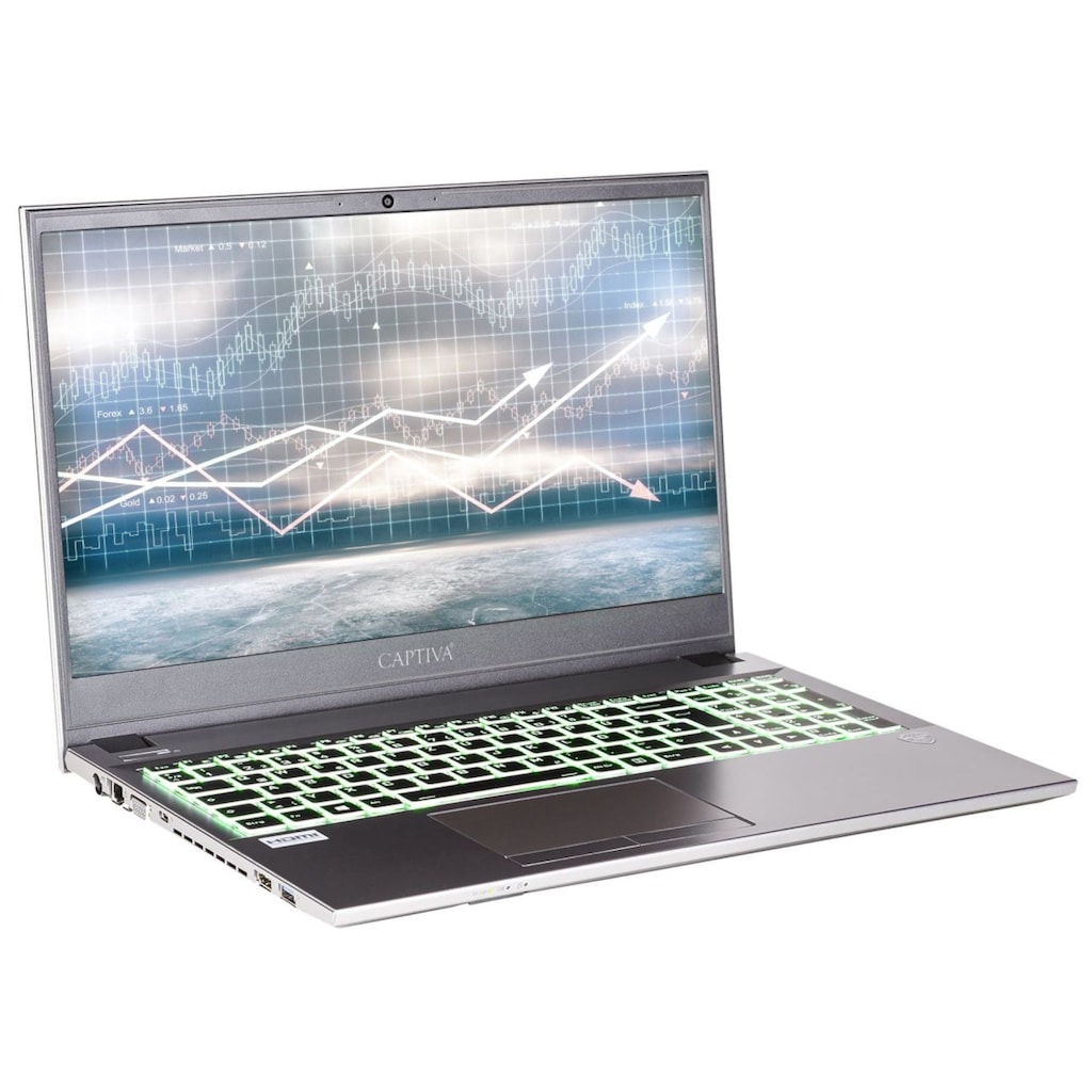 CAPTIVA Business-Notebook »Power Starter I71-704«, 39,6 cm, / 15,6 Zoll, Intel, Core i7, 2000 GB SSD