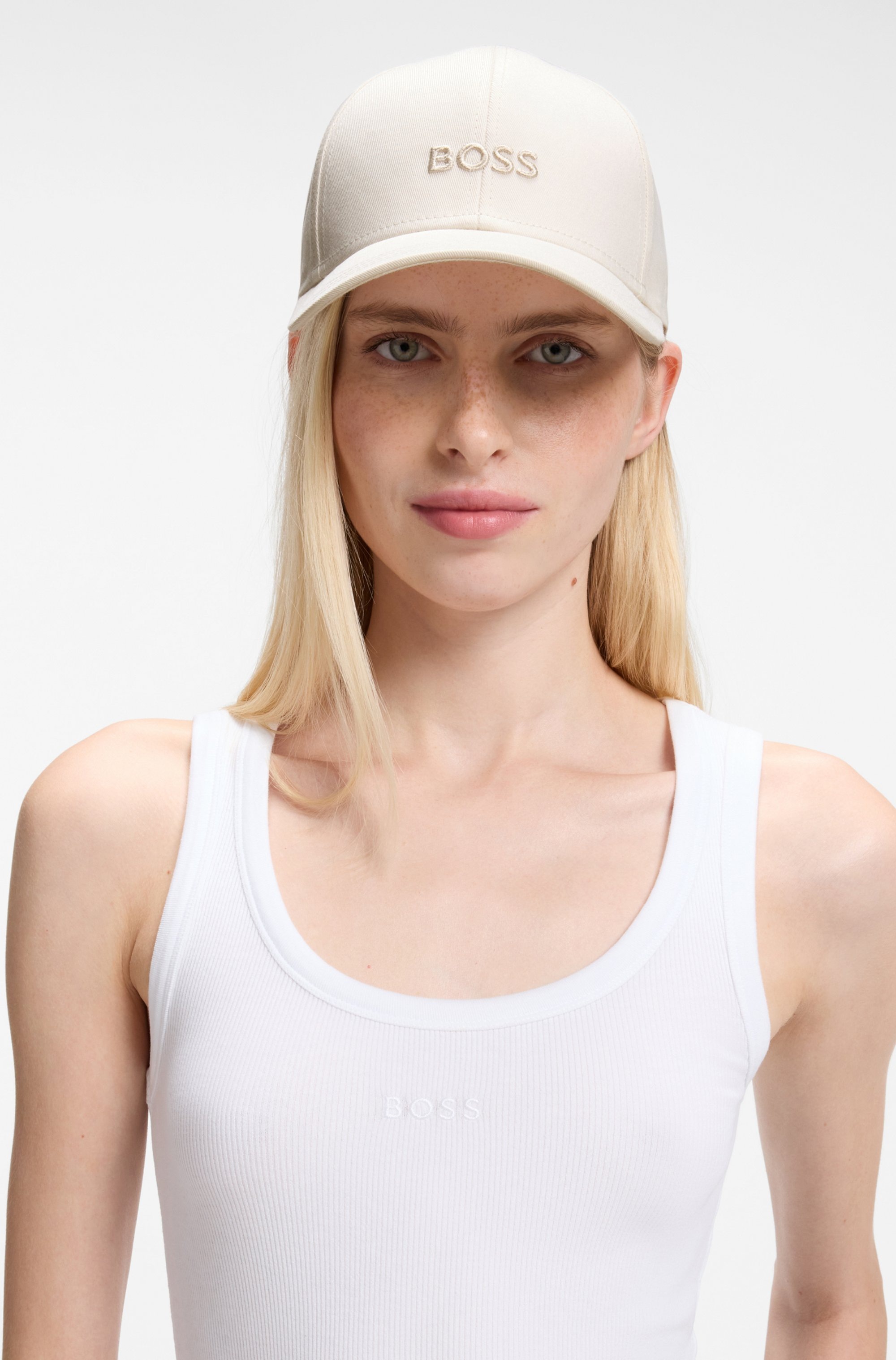 BOSS Baseball Cap »Ari« mit BOSS Logostickerei Ton in Ton, unisex