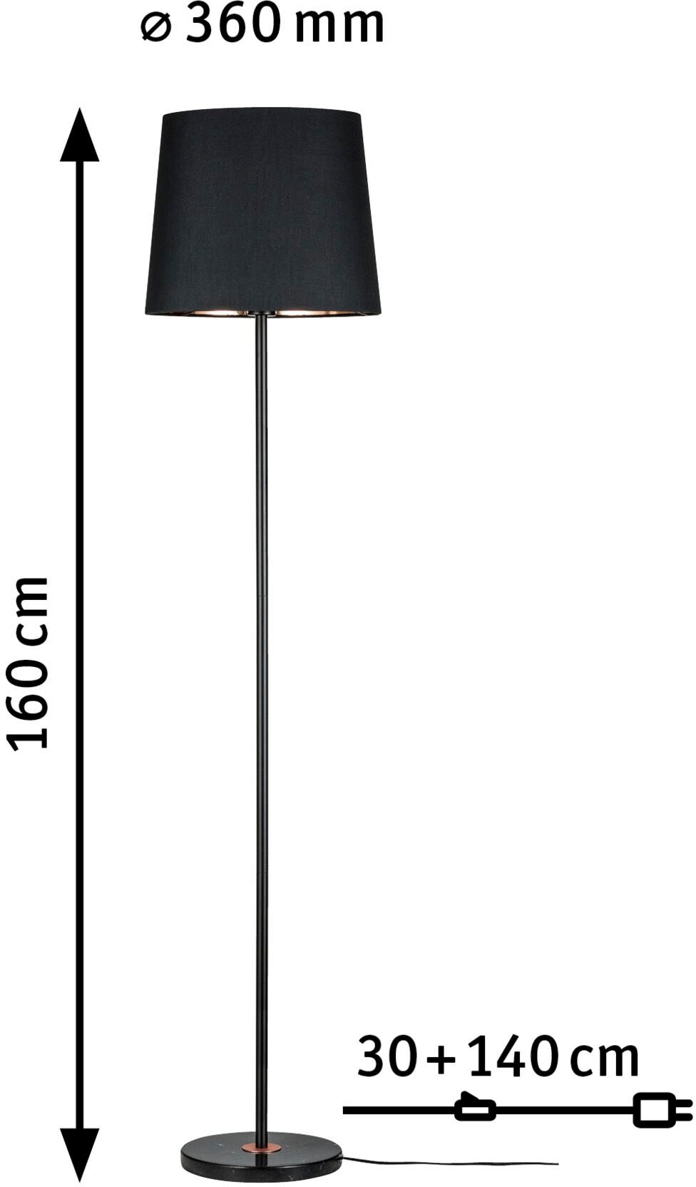 Paulmann LED Stehlampe »Enja«, 1 flammig, Leuchtmittel E27 | ohne Leuchtmittel, E27