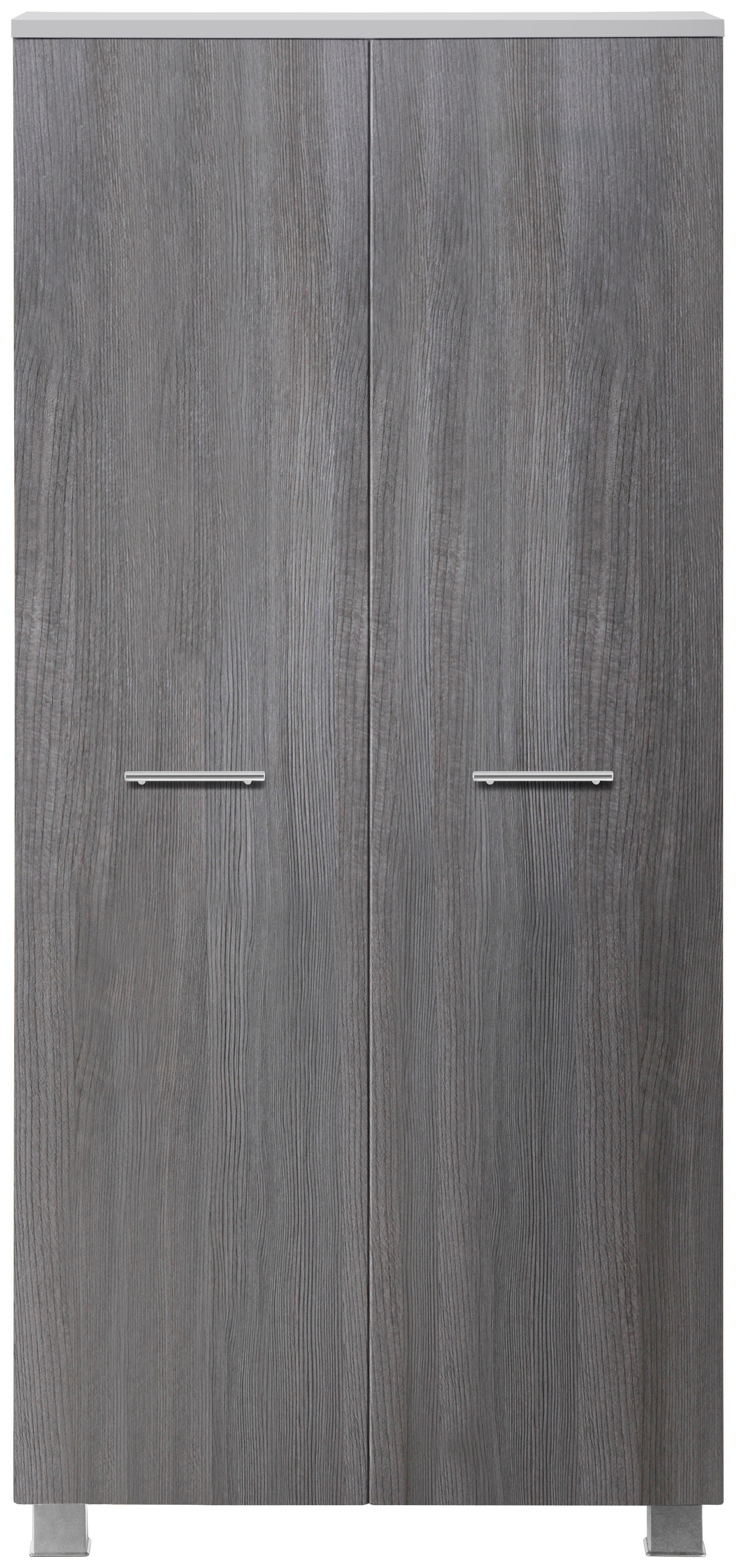 welltime Midischrank »Trento, verschiedene Ausführungen und Farben«, Badmöbel, Badschrank, 60 cm breit, 2 Türen, viel Stauraum