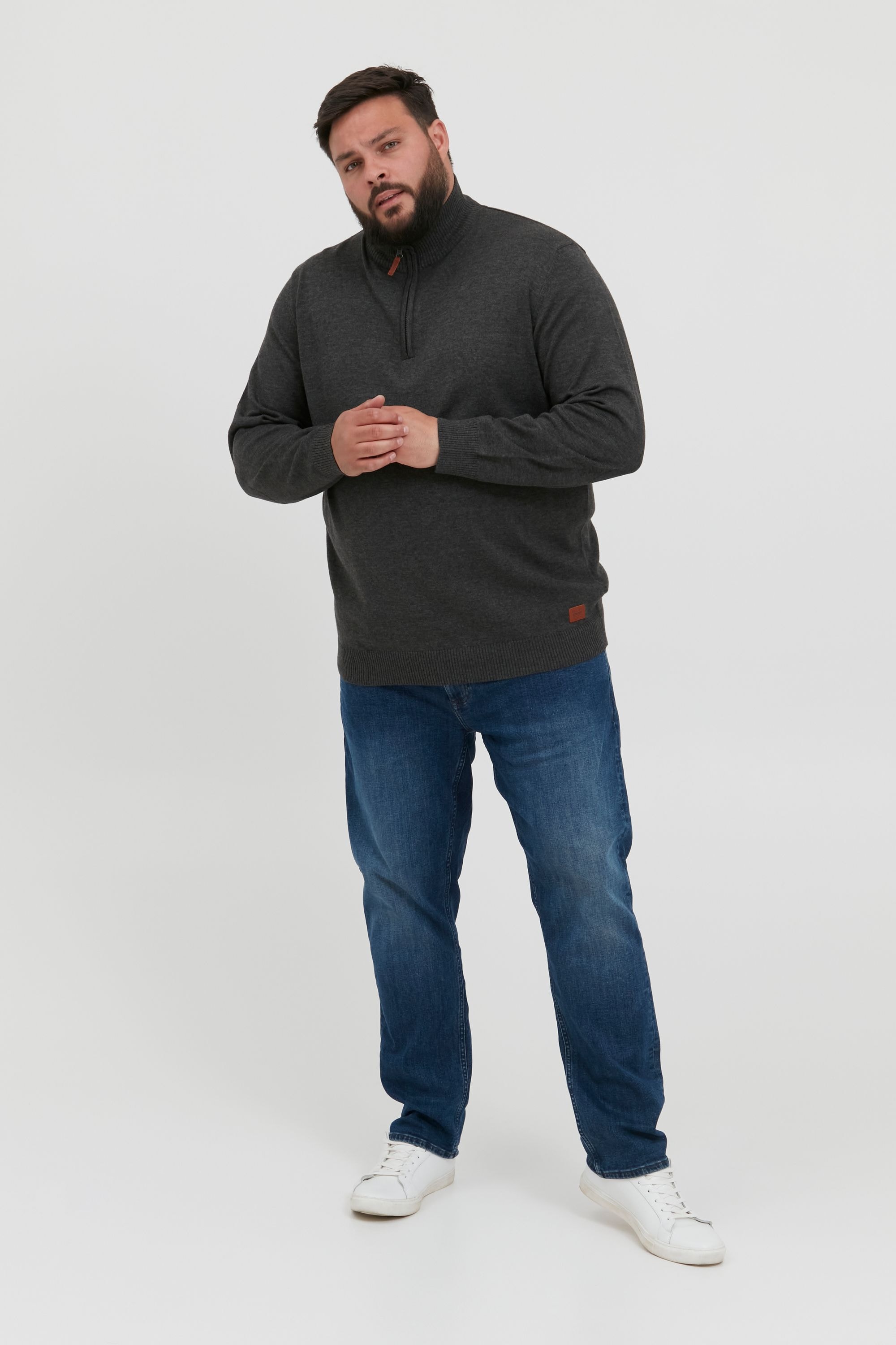 Blend Strickfleece-Pullover »Strickpullover BHRobin Big & Tall«