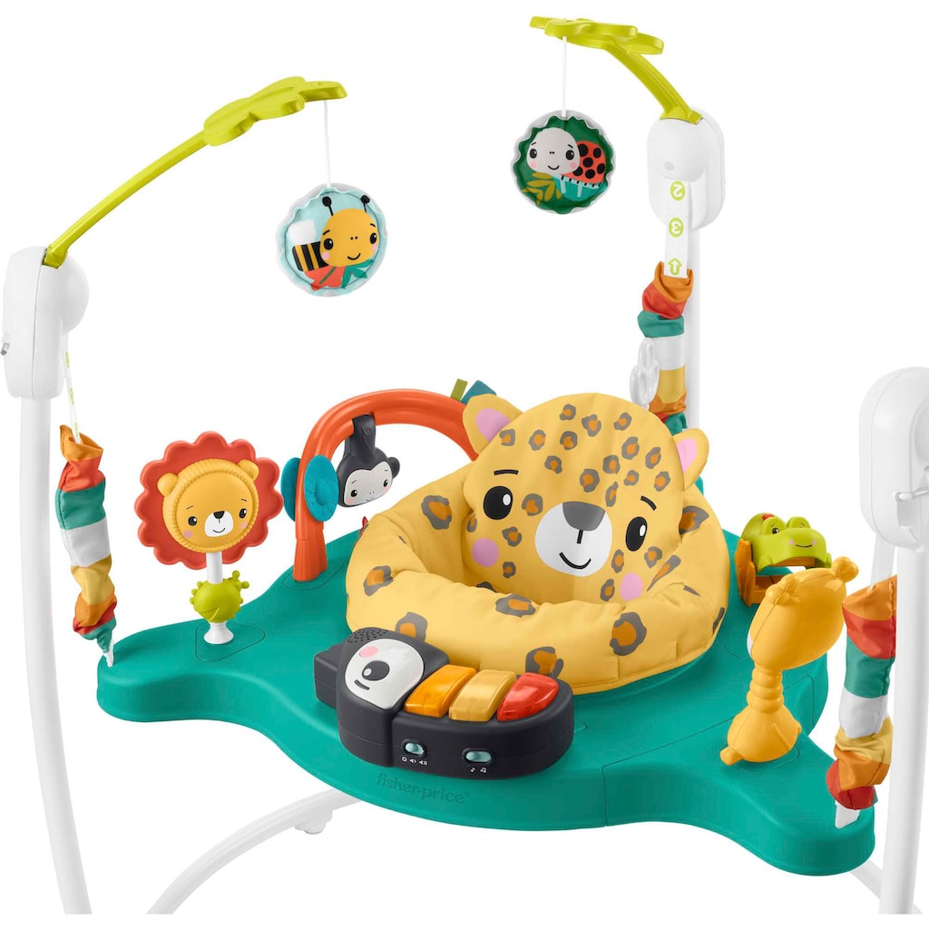 Fisher-Price® Hüpfspielzeug »Hüpf-Leopard Jumperoo«