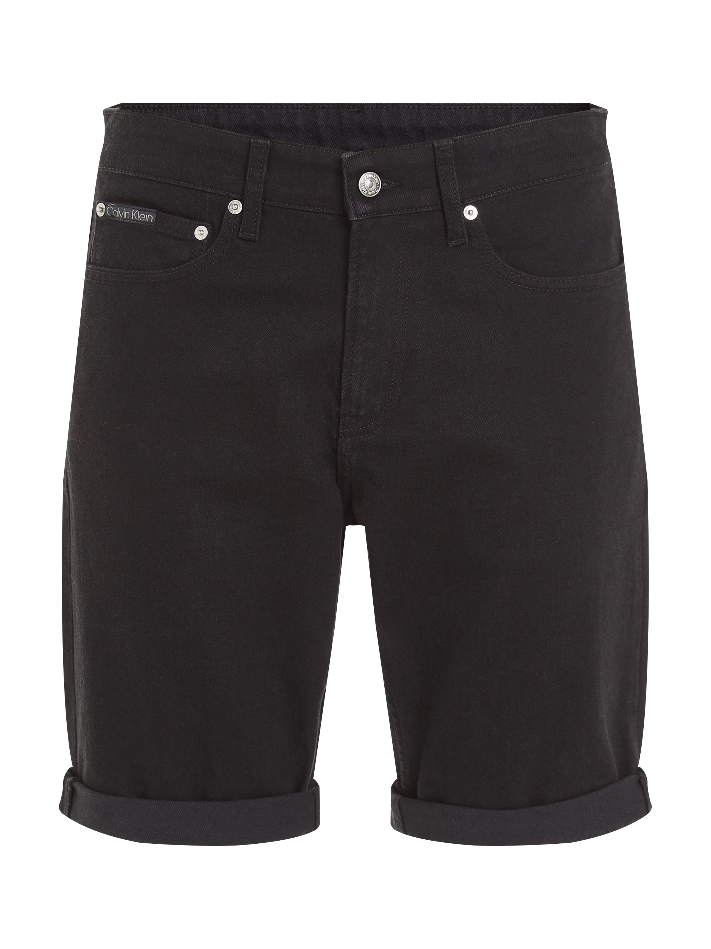 Calvin Klein Jeans Shorts »SLIM SHORT«, mit Umschlagsaum