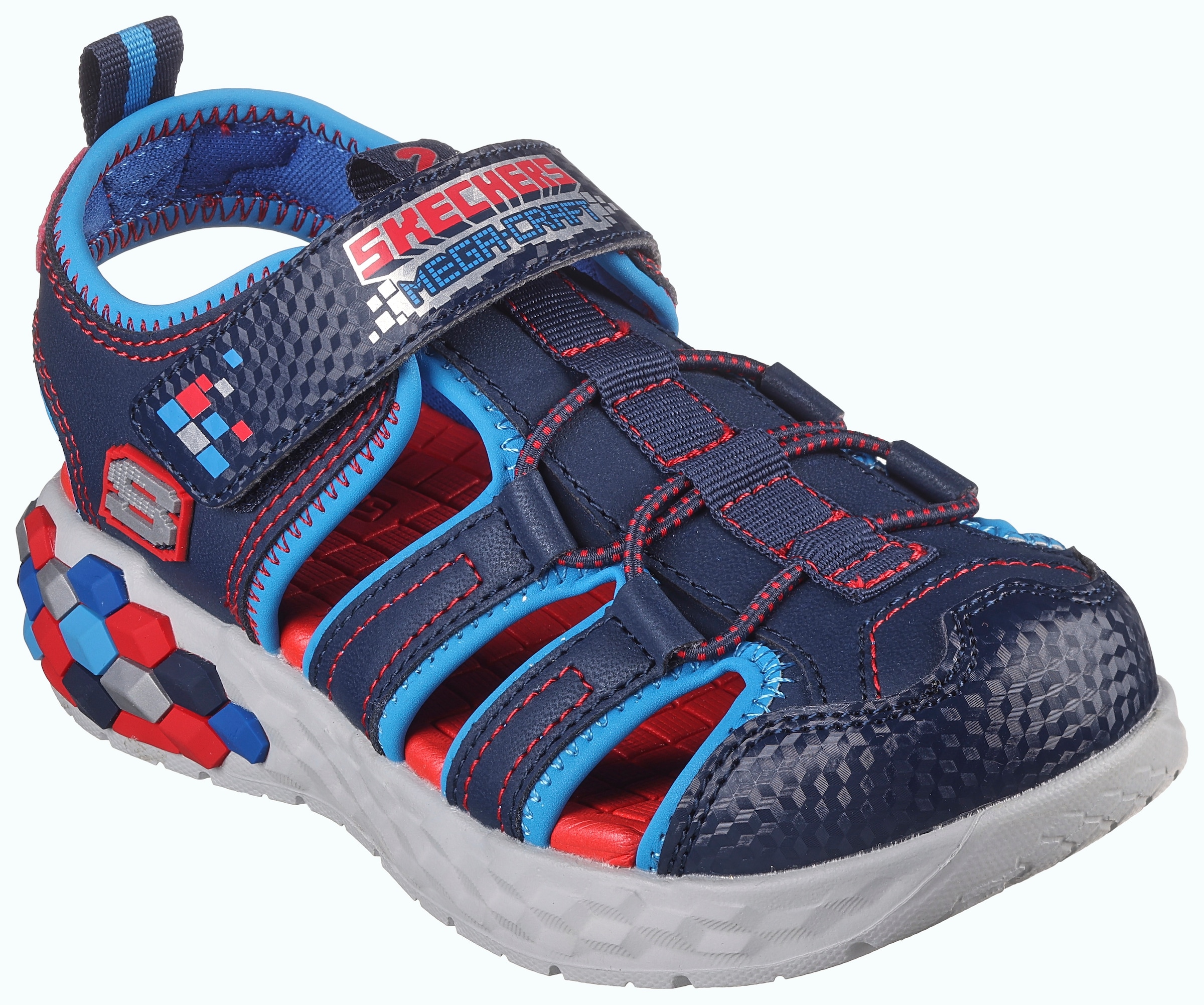 Sandale »J - SKECHERS BOYS«, Sommerschuh, Klettschuh, Sandalette, für Maschinenwäsche...