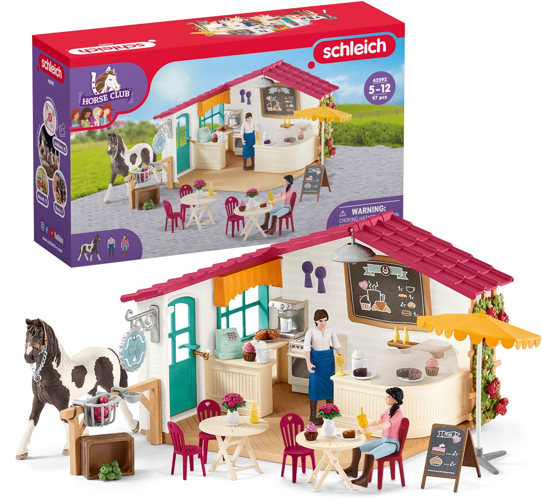 Schleich® Spielwelt »HORSE CLUB, Reiter-Café (42592)«
