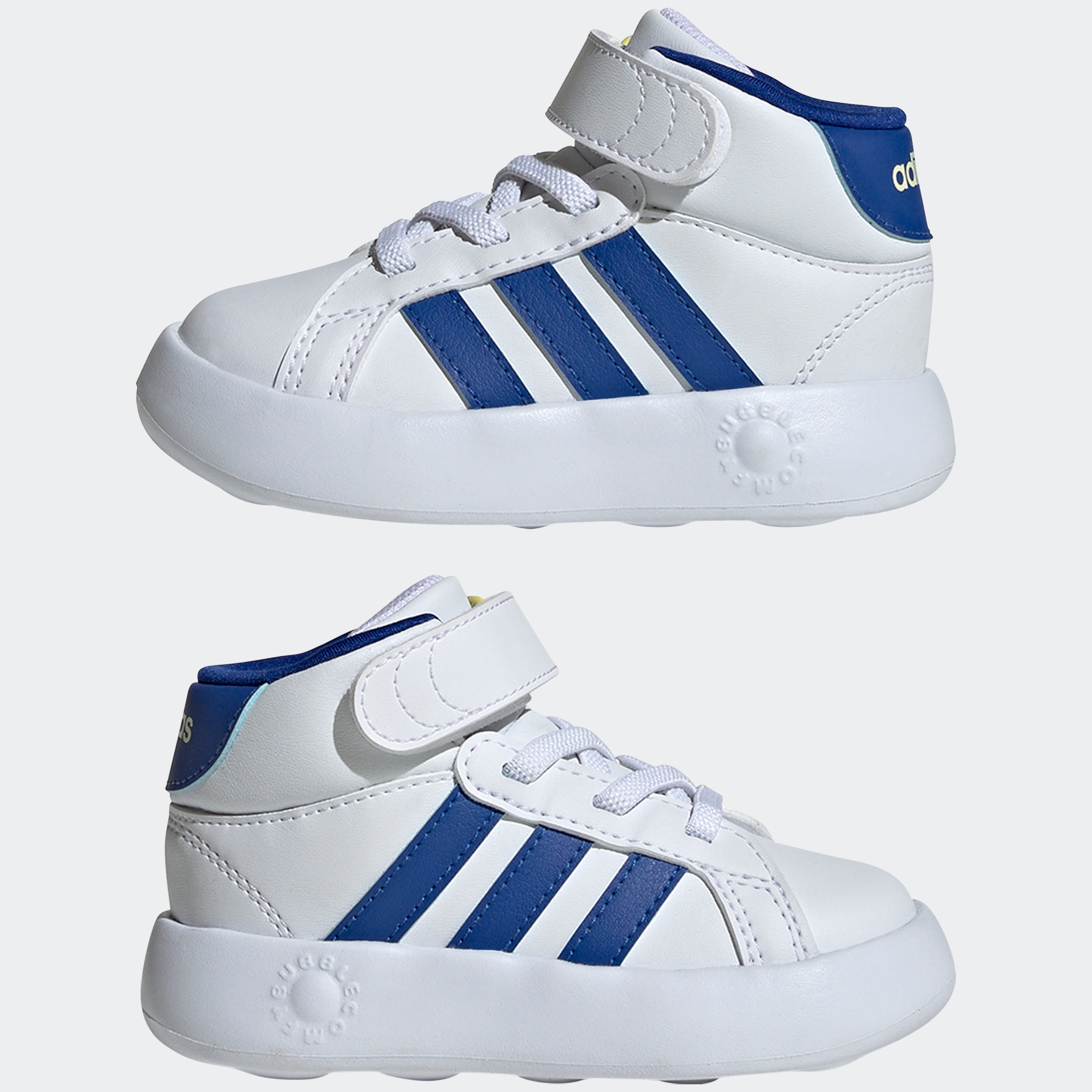 adidas Sportswear Sneaker »GRAND COURT MID KIDS«, Design auf den Spuren des adidas Superstar, für Kinder