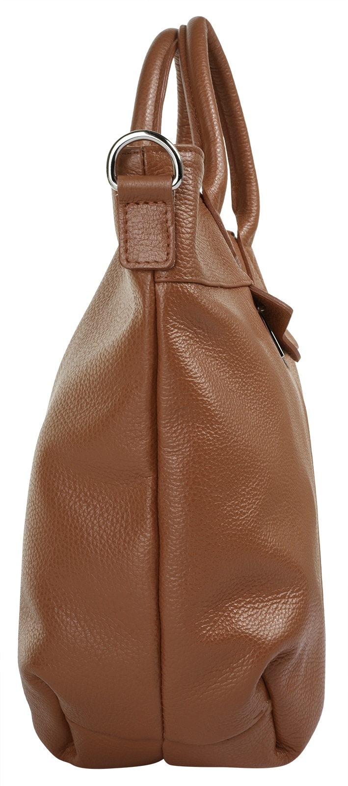 Samantha Look Henkeltasche echt Leder, Made in Italy