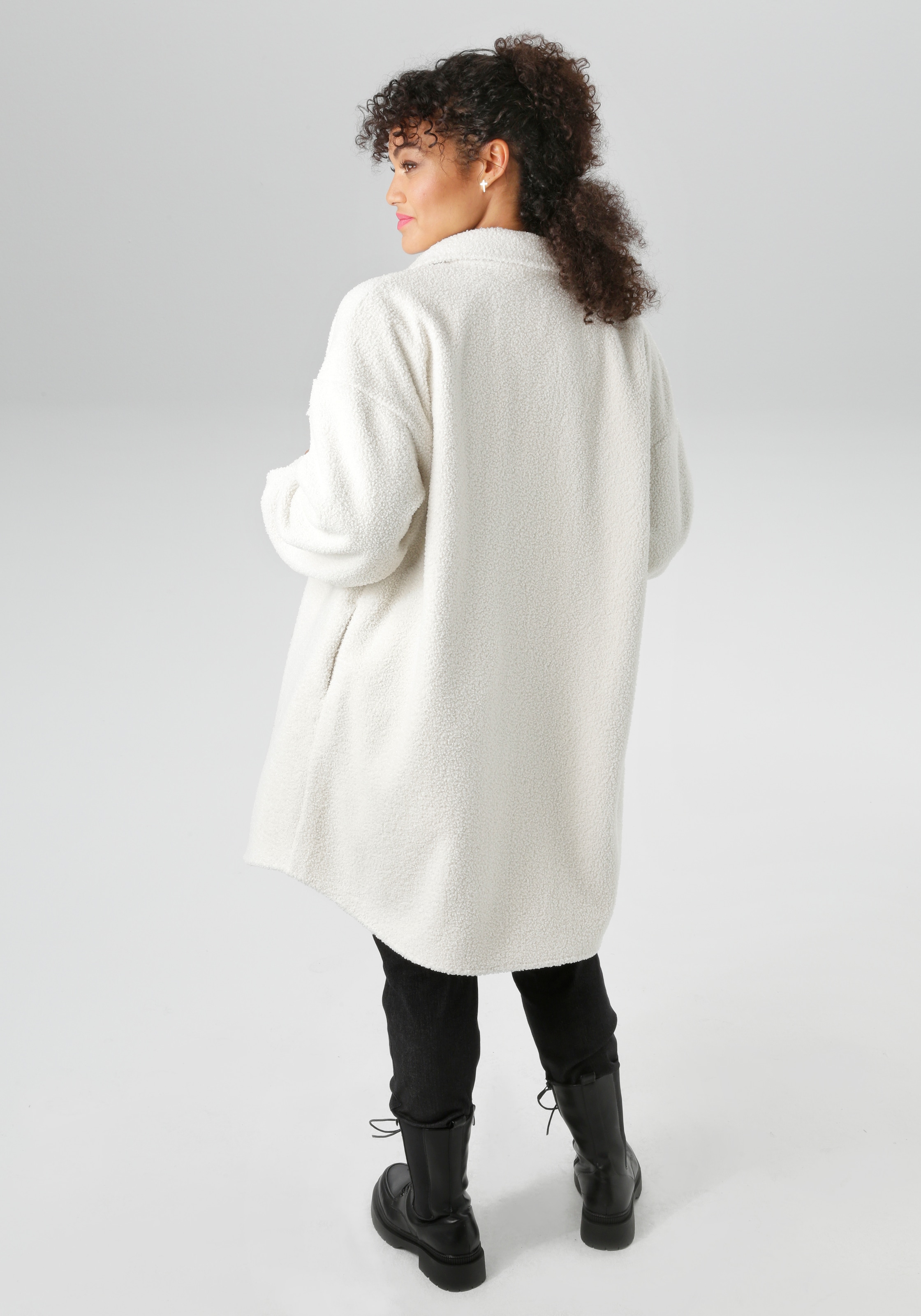 Aniston PLUS Fellimitatjacke in Plüsch Optik- NEUE KOLLEKTION