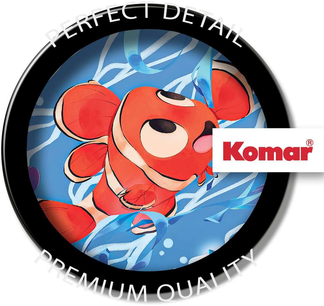 Komar Leinwandbild »Carefree Nemo - Größe 40 x 60 cm«, Disney, (1 St., 40 x 60 cm (Breite x Höhe), Keilrahmenbild mit Echtholzrahmen, Kinderzimmer