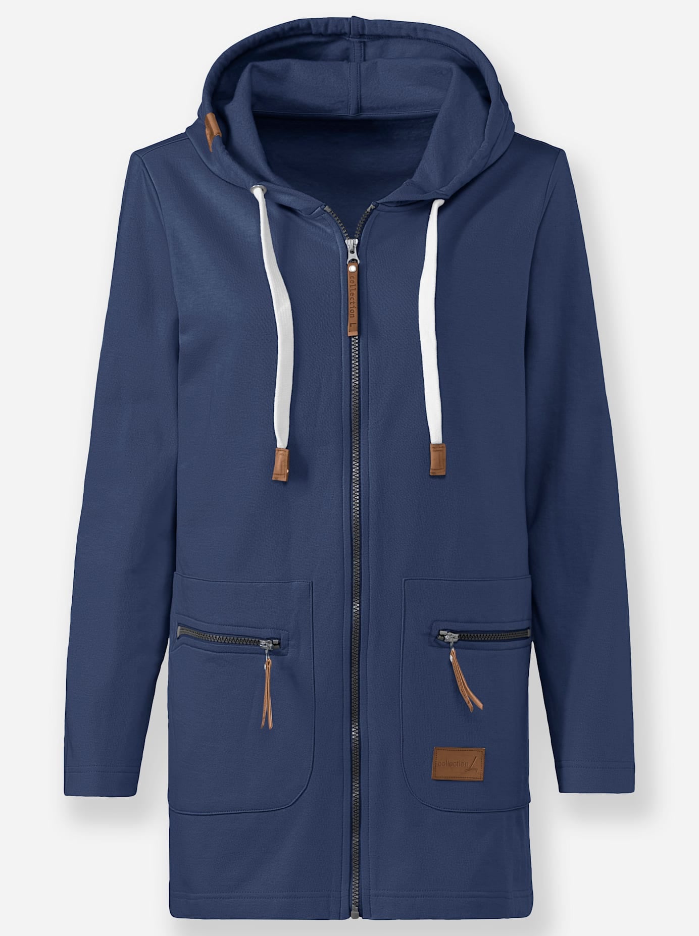Casual Looks Shirtjacke »Sweatjacke«, (1 tlg.)