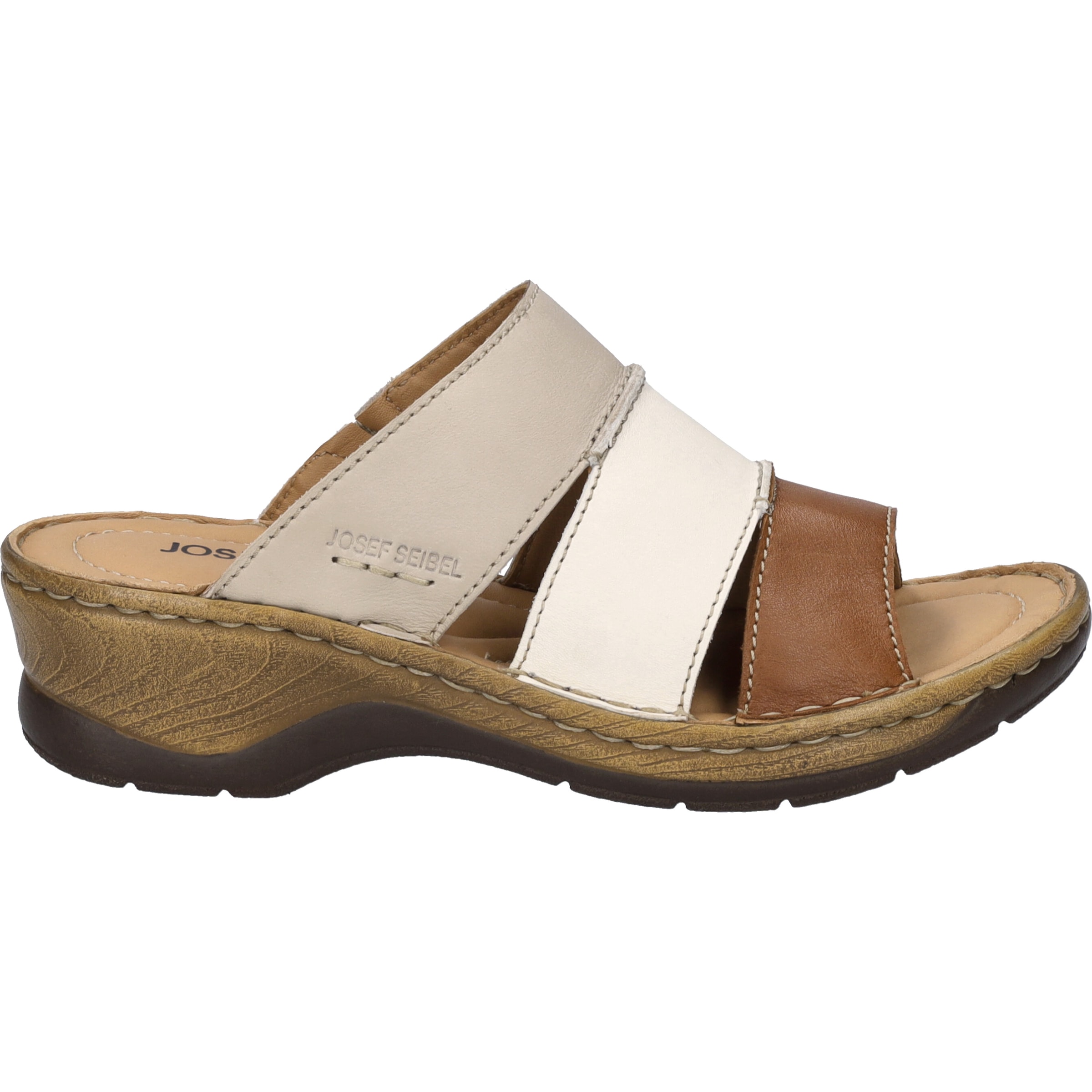 Josef Seibel Clog »Catalonia 86, cognac-multi«