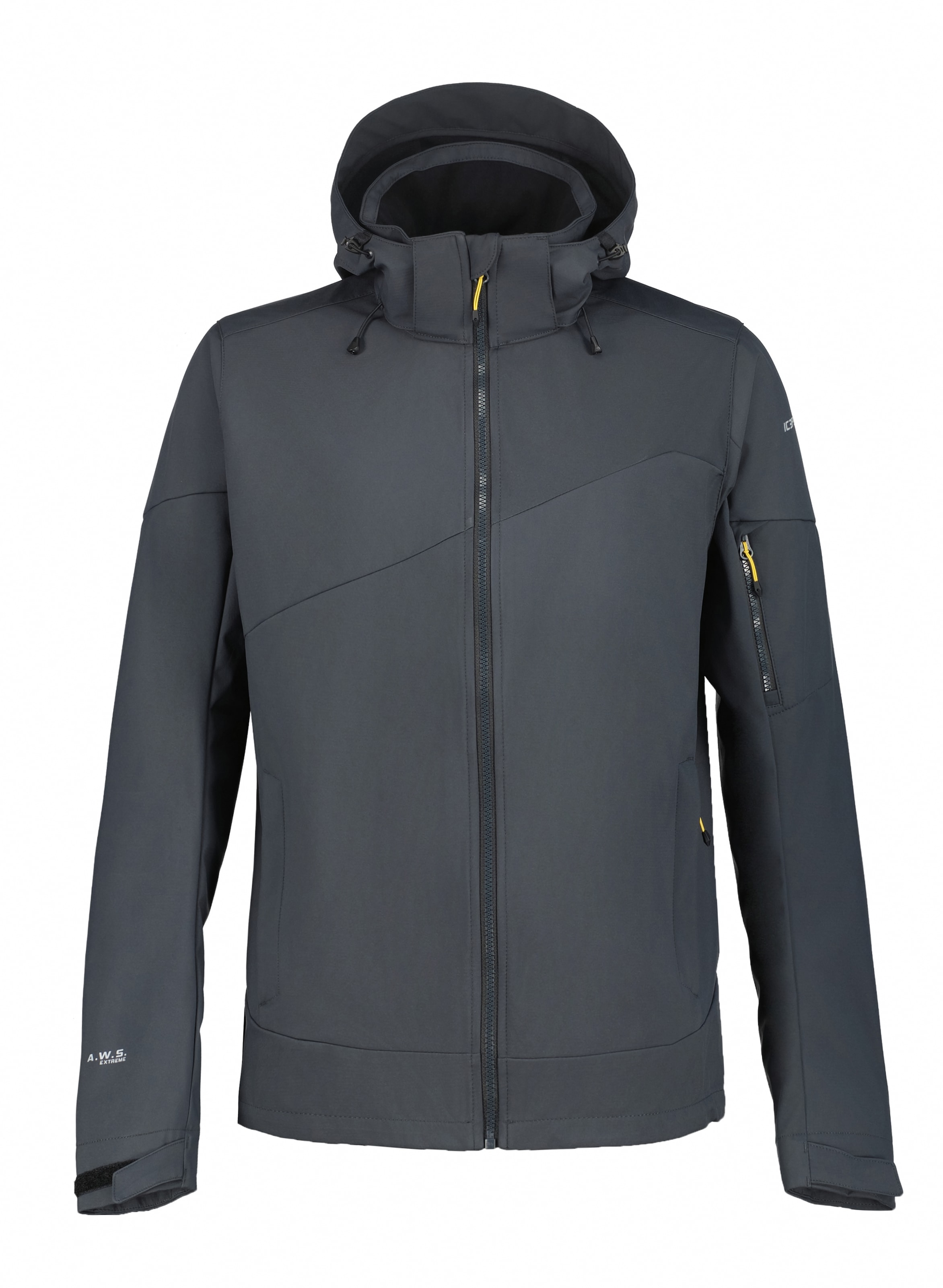 Icepeak Softshelljacke »H SOFTSHELLJACKE BARMSTEDT«, (1 St.), mit Kapuze