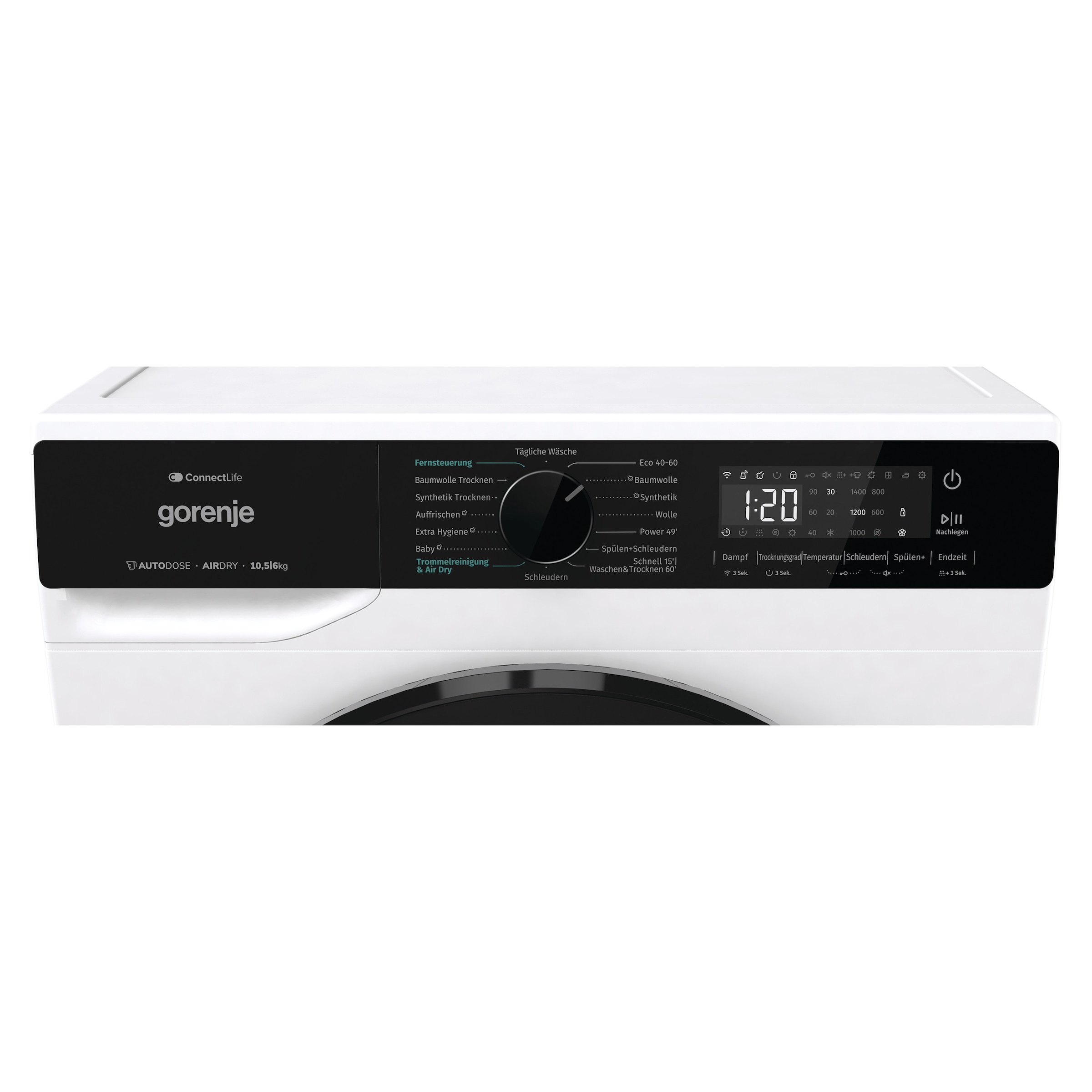 GORENJE Waschtrockner »WD2PA1X64ADAAW/DE«, Energieklasse A-20%