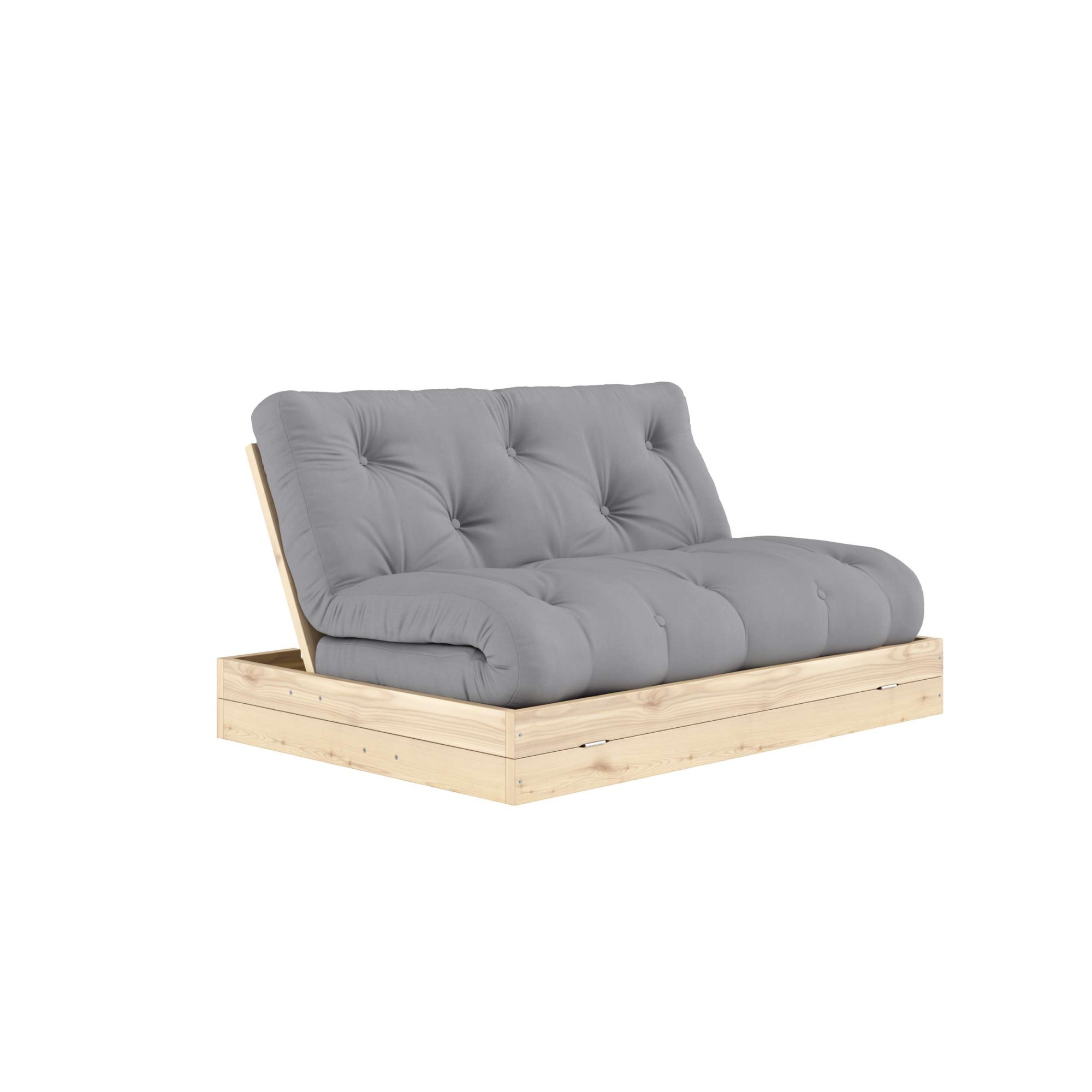 Karup Design Schlafsofa »Flip Sofabed, Made in Europe, mehrere Farben, vielseitig einsetzbar«, (B/H/T Sofa: ca 145 x 83 x 98,5 cm, Bett: ca 145 x 21 x 200 cm), inkl. handgefertigte Futonmatratze, FSC®-zertifiziertes Massivholz