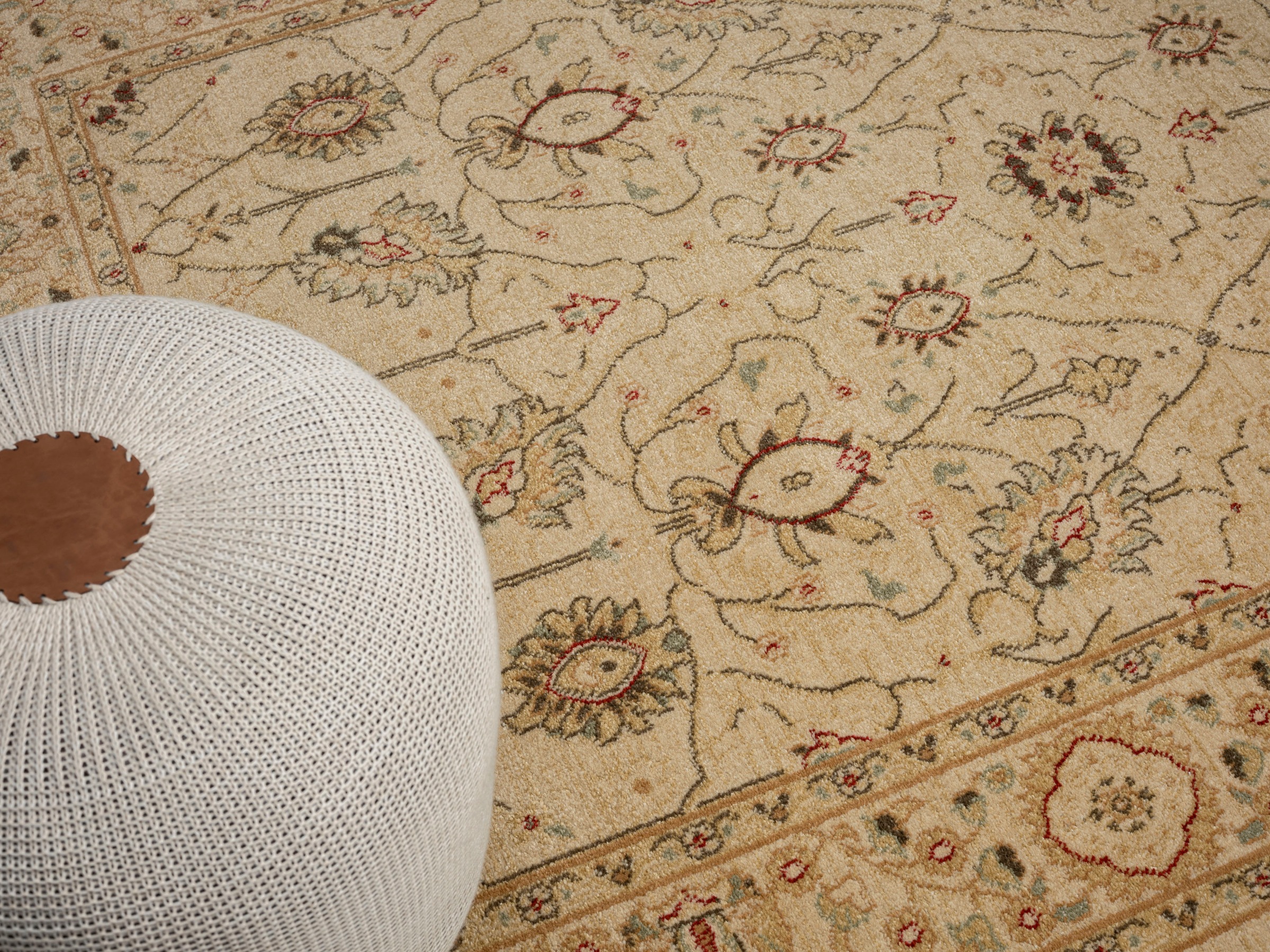 Myflair Möbel & Accessoires Teppich »Maryam 2« rechteckig 7,5 mm Höhe Kurzflor, Orient Optik, edler Glanz, mit Fransen, besonders weich