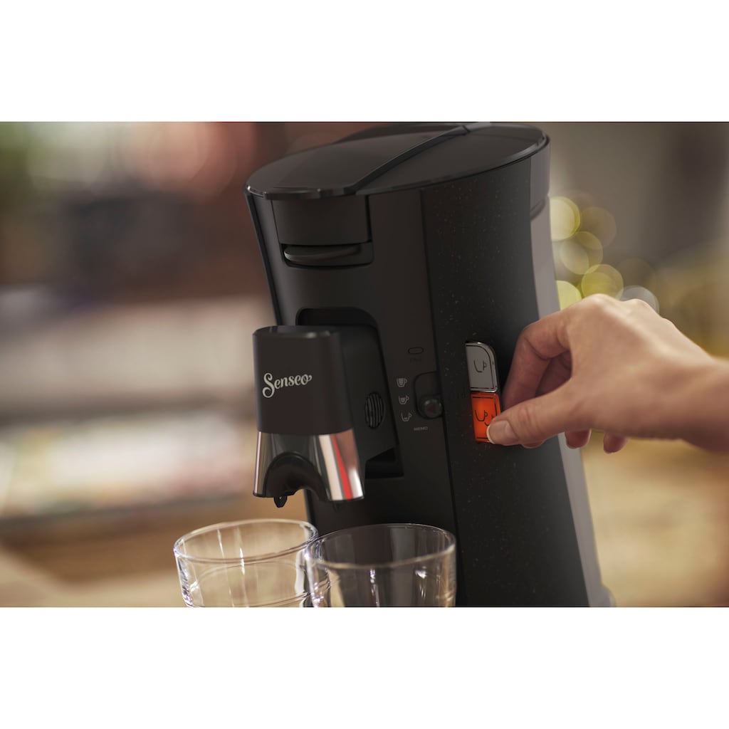 Philips Senseo Kaffeepadmaschine »Select ECO CSA240/20, aus 37% recyceltem Plastik«